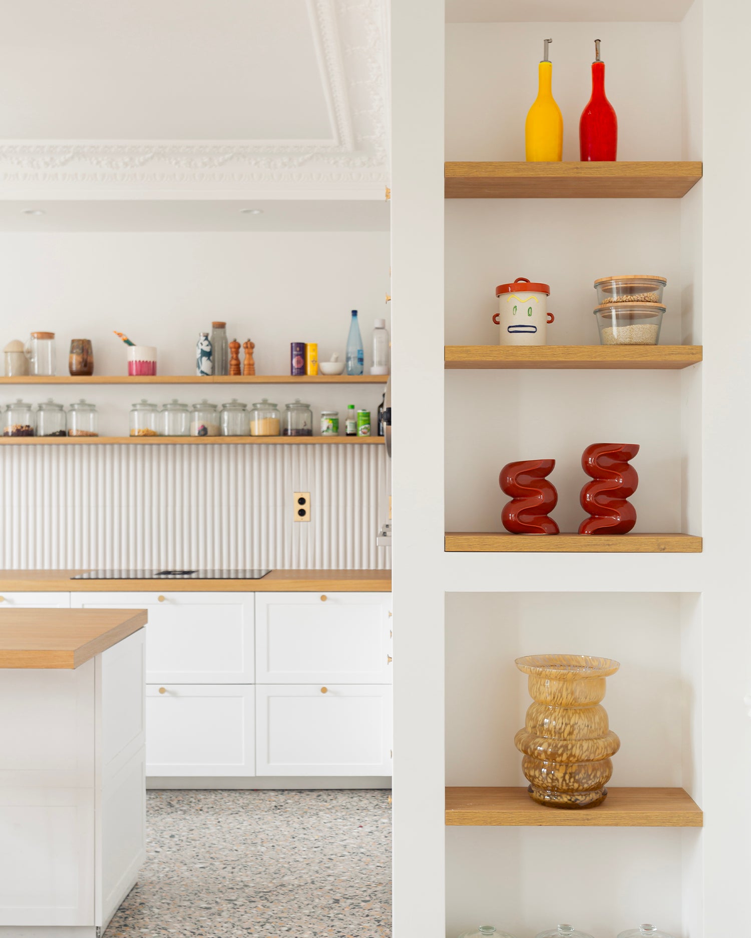 Vaso in vetro soffiato Dôme