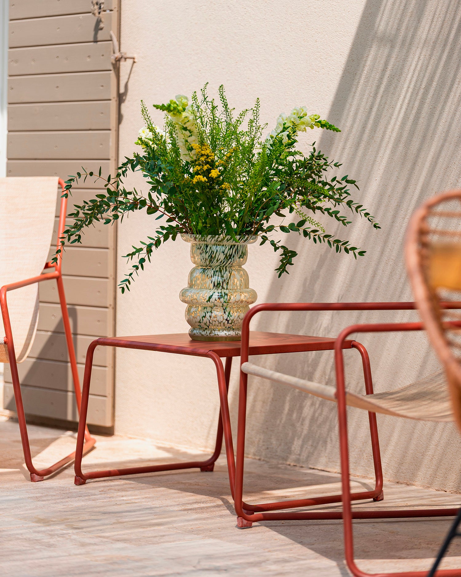 Vaso in vetro soffiato Dôme