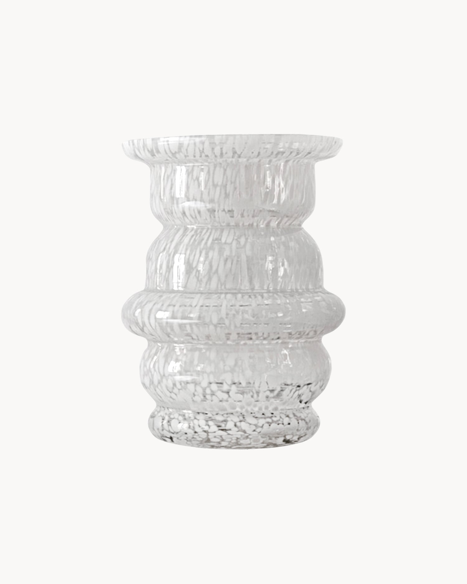 Vaso in vetro soffiato Dôme