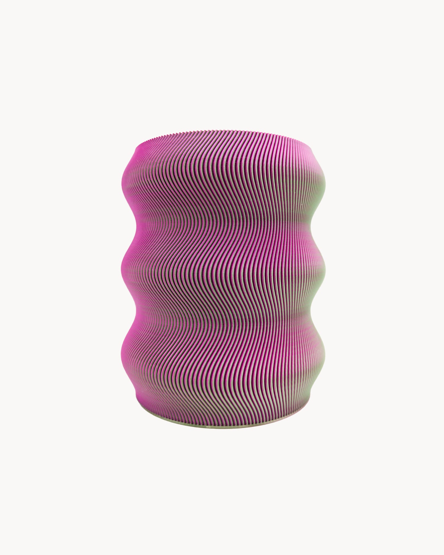 Vaso decorativo stampato in 3D Volna