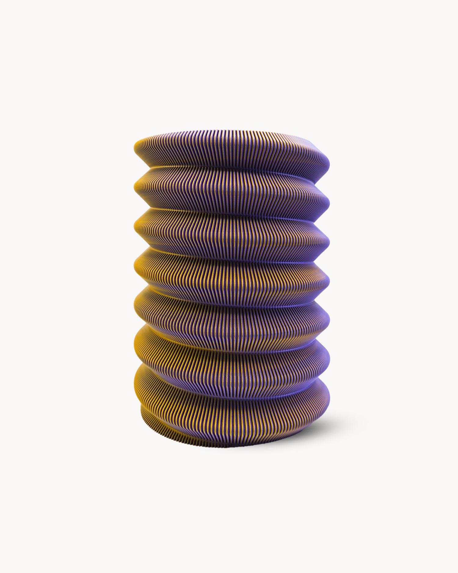 Vaso decorativo stampato in 3D Spiral