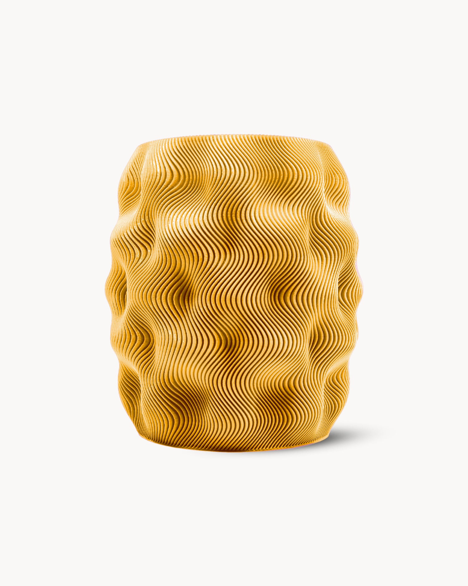 Vaso decorativo stampato in 3D Fire