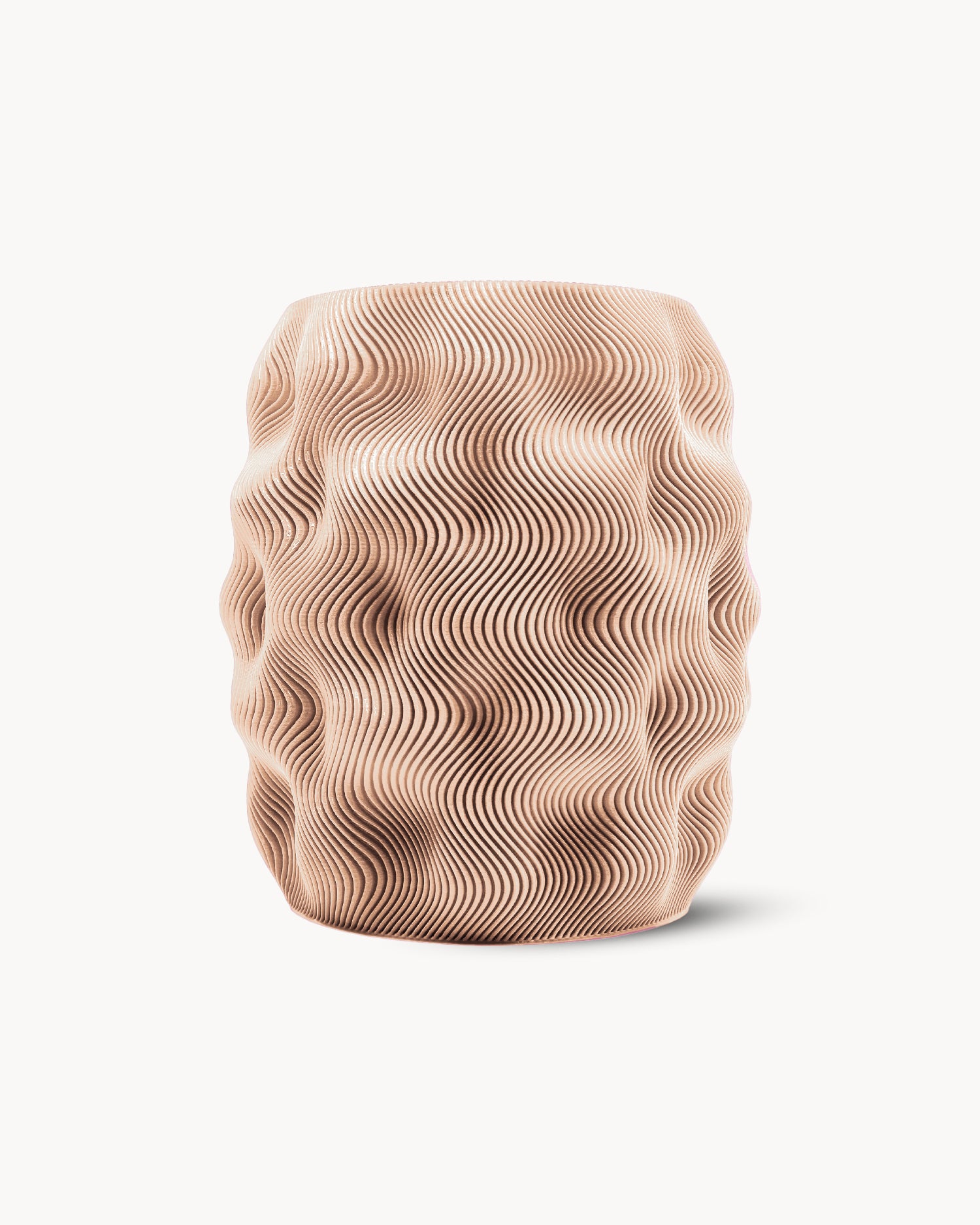 Vaso decorativo stampato in 3D Fire