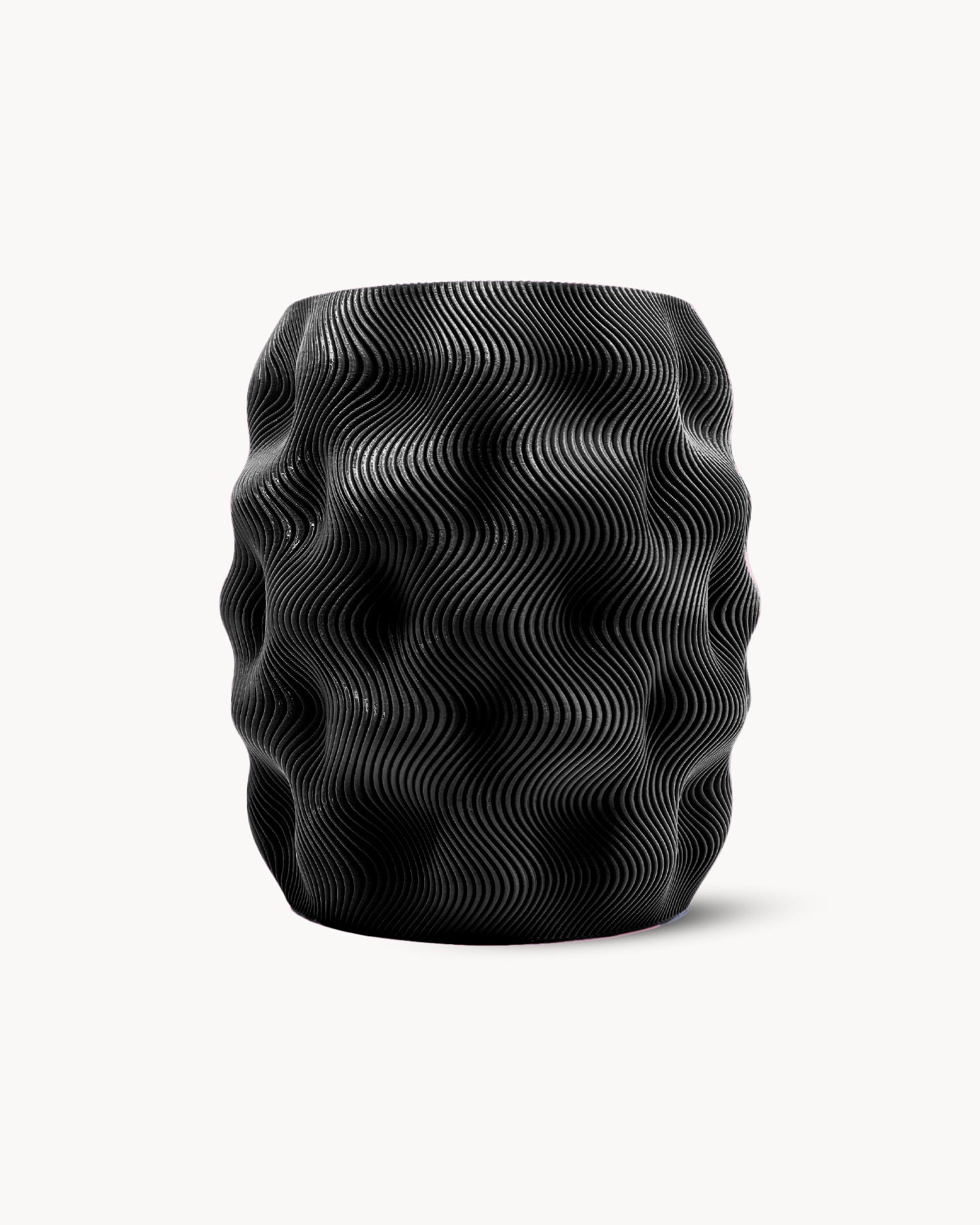 Vaso decorativo stampato in 3D Fire