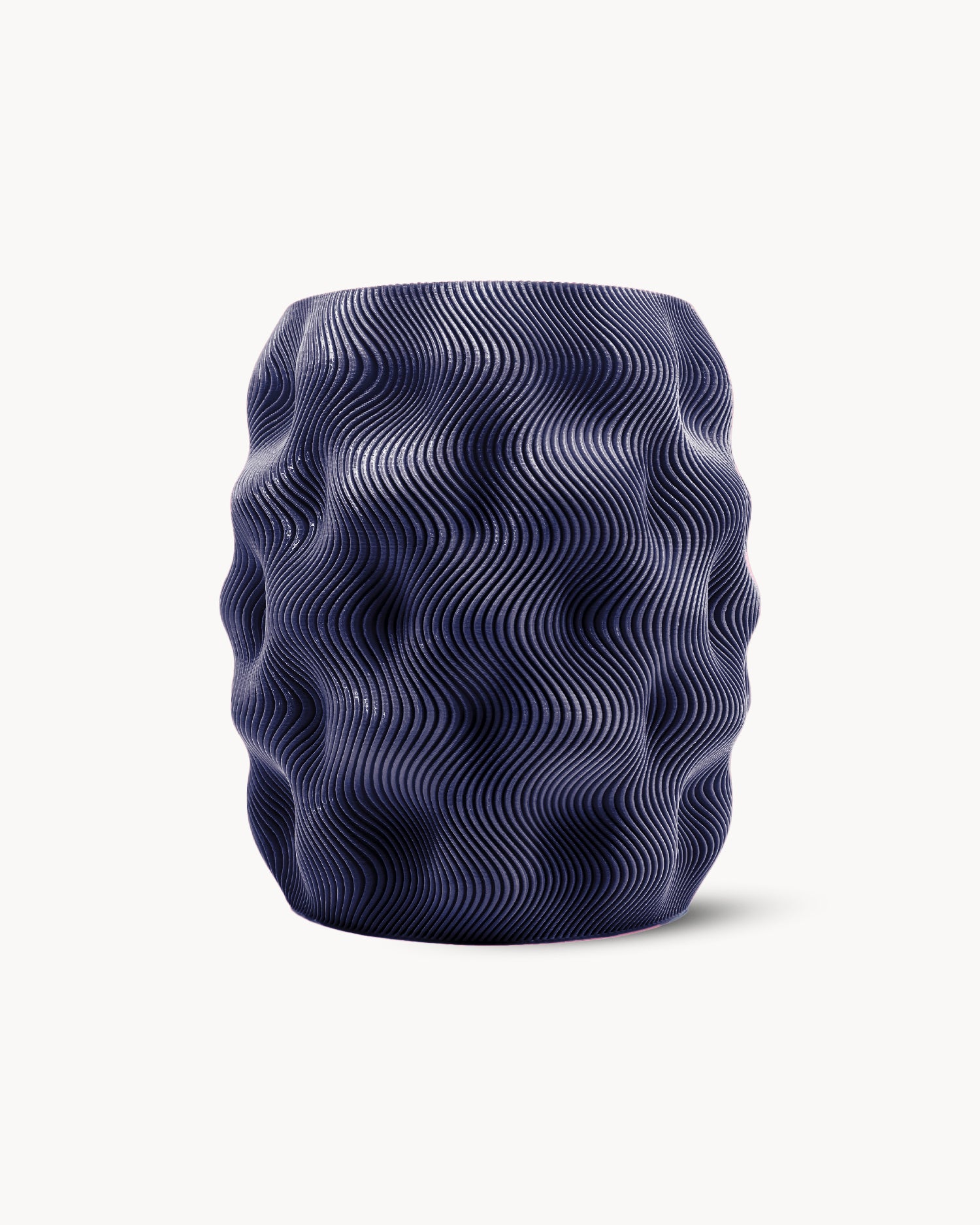 Vaso decorativo stampato in 3D Fire