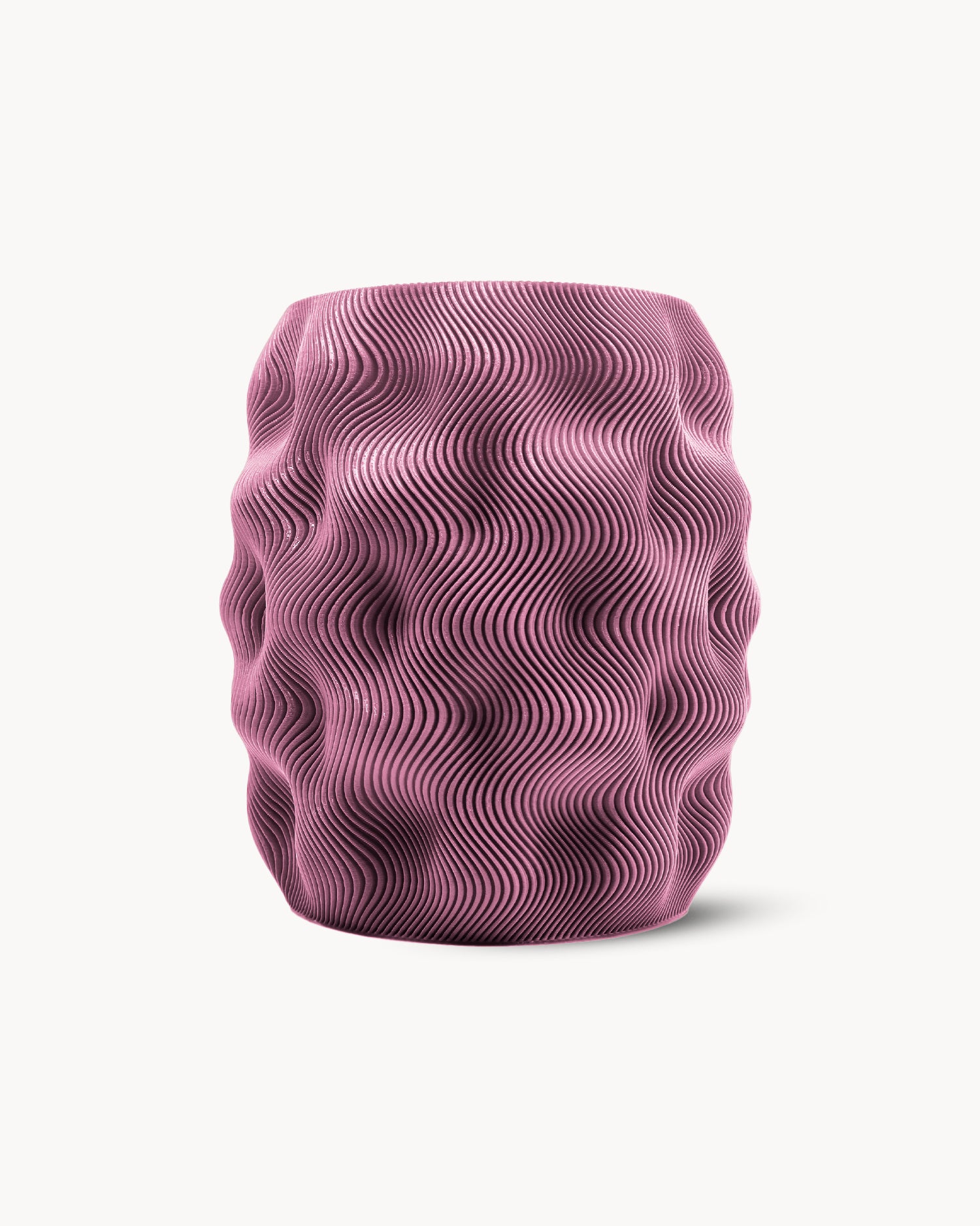 Vaso decorativo stampato in 3D Fire