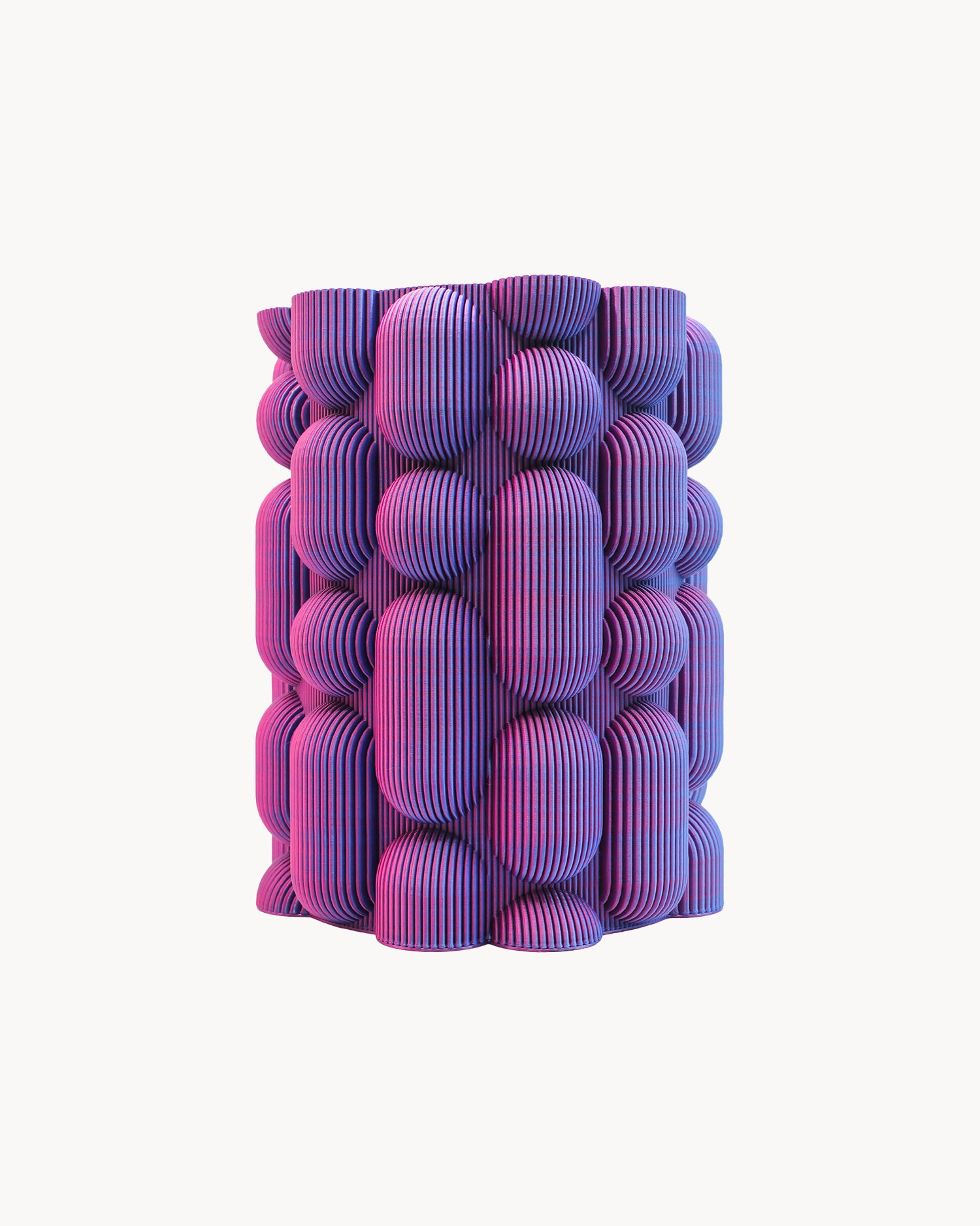 Vaso decorativo stampato in 3D Lava