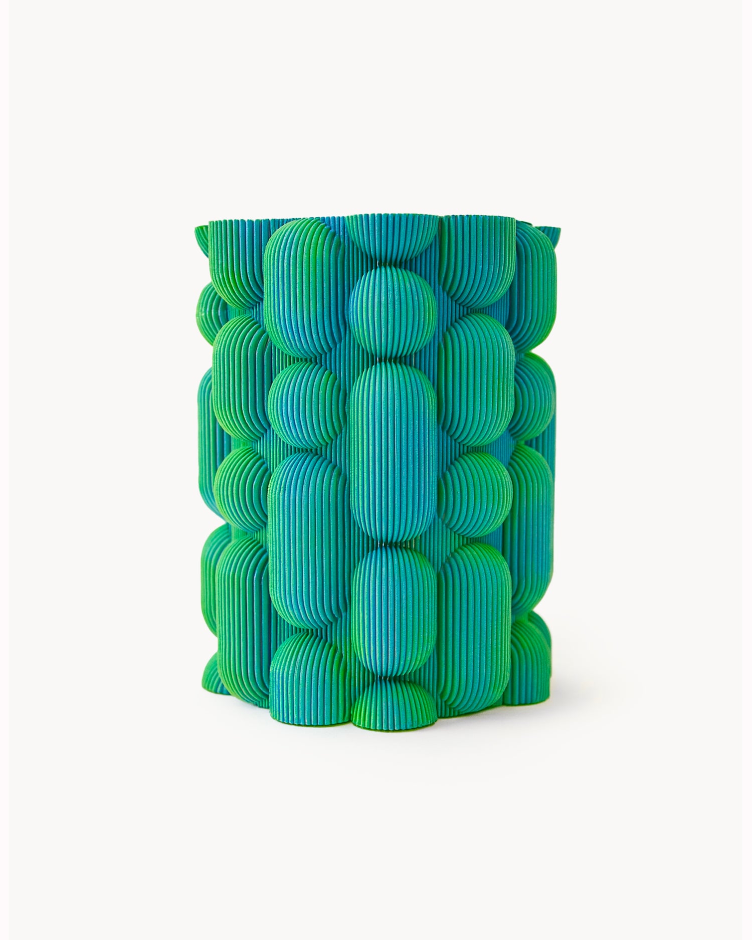 Vaso decorativo stampato in 3D Lava