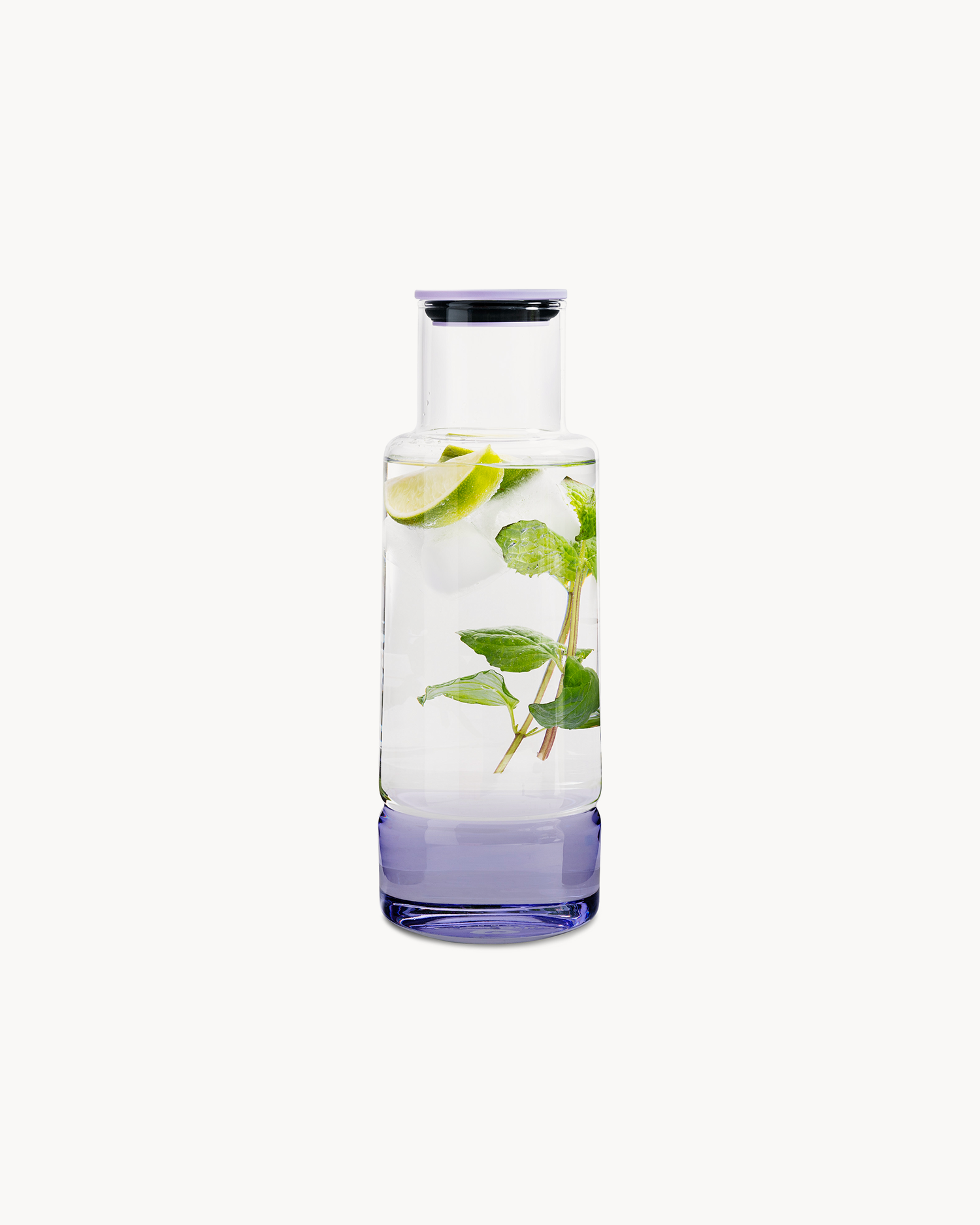 Caraffa in vetro borosilicato Billund, lilla