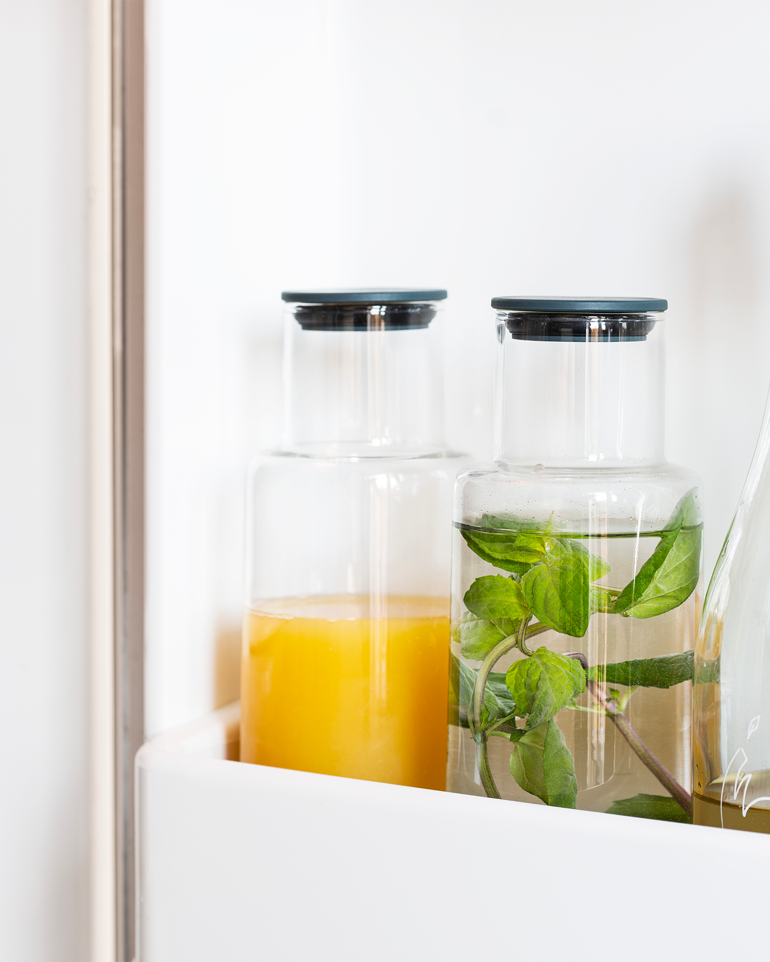 Caraffa in vetro borosilicato Billund, blu