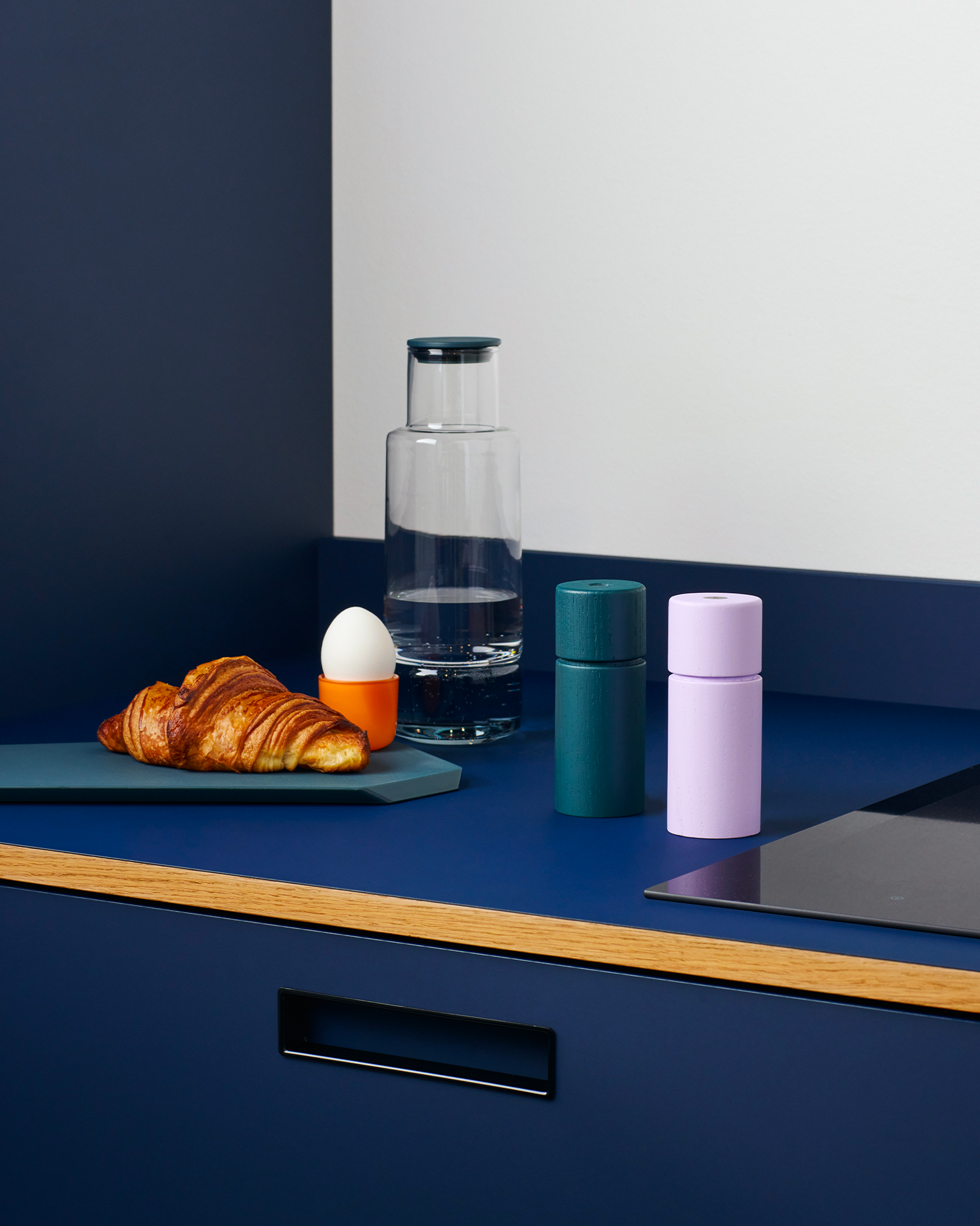 Macina sale e pepe in legno di frassino Bergen, verde