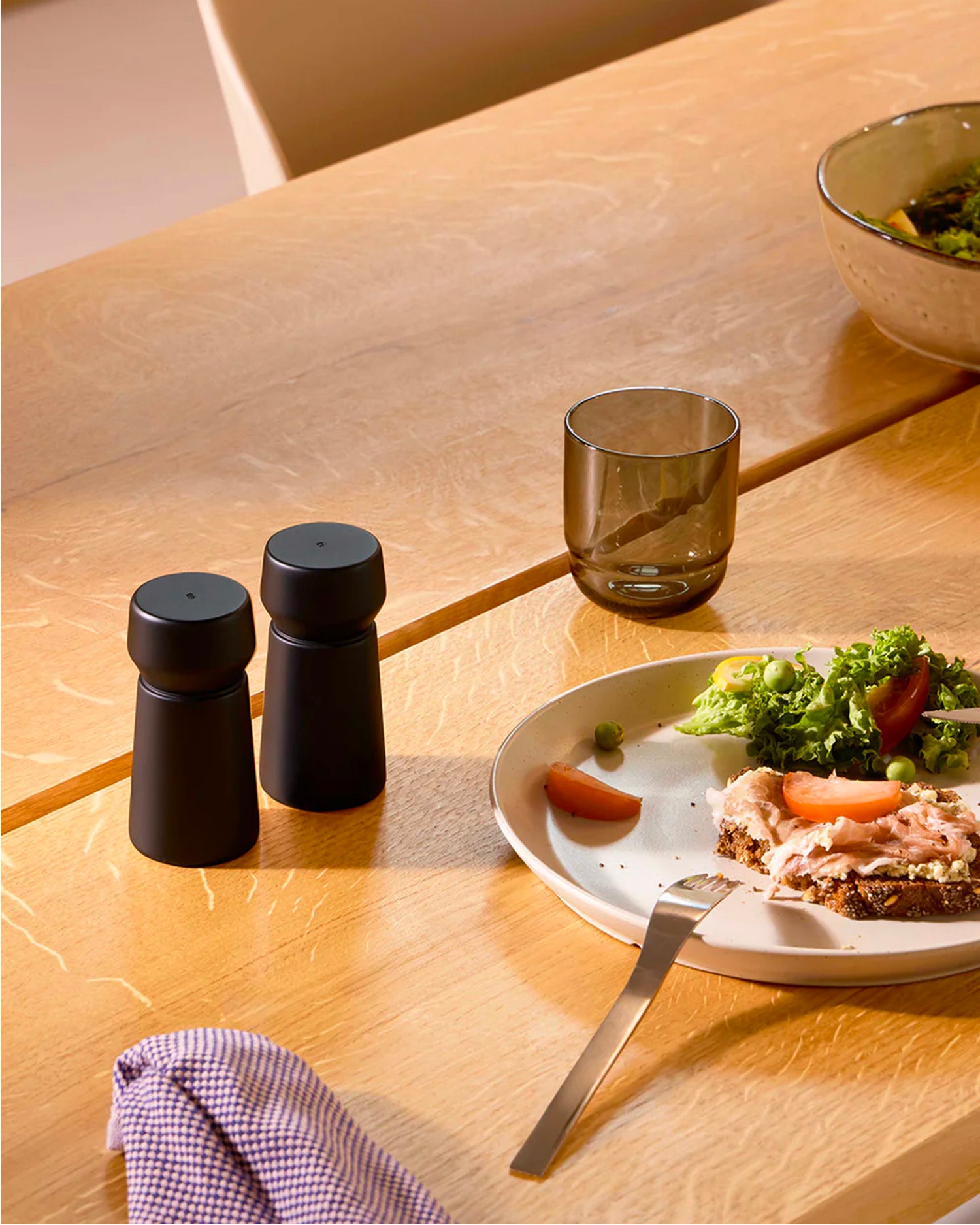 Set 2 macinaspezie in legno di faggio Amsterdam