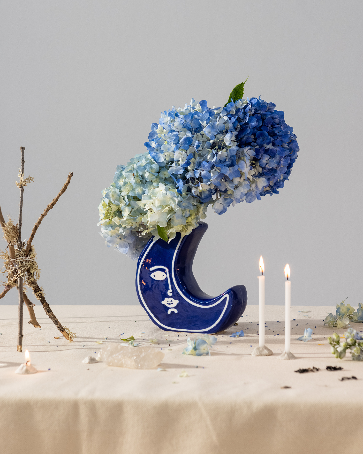 Vaso in ceramica fatto a mano Moon