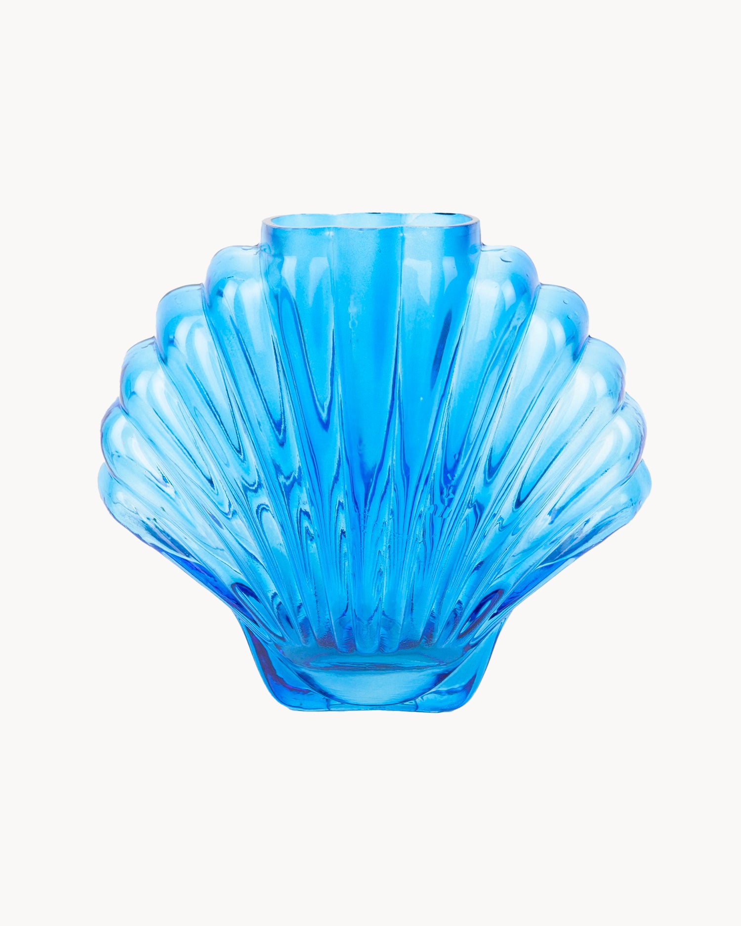 Vaso in vetro fatto a mano Seashell