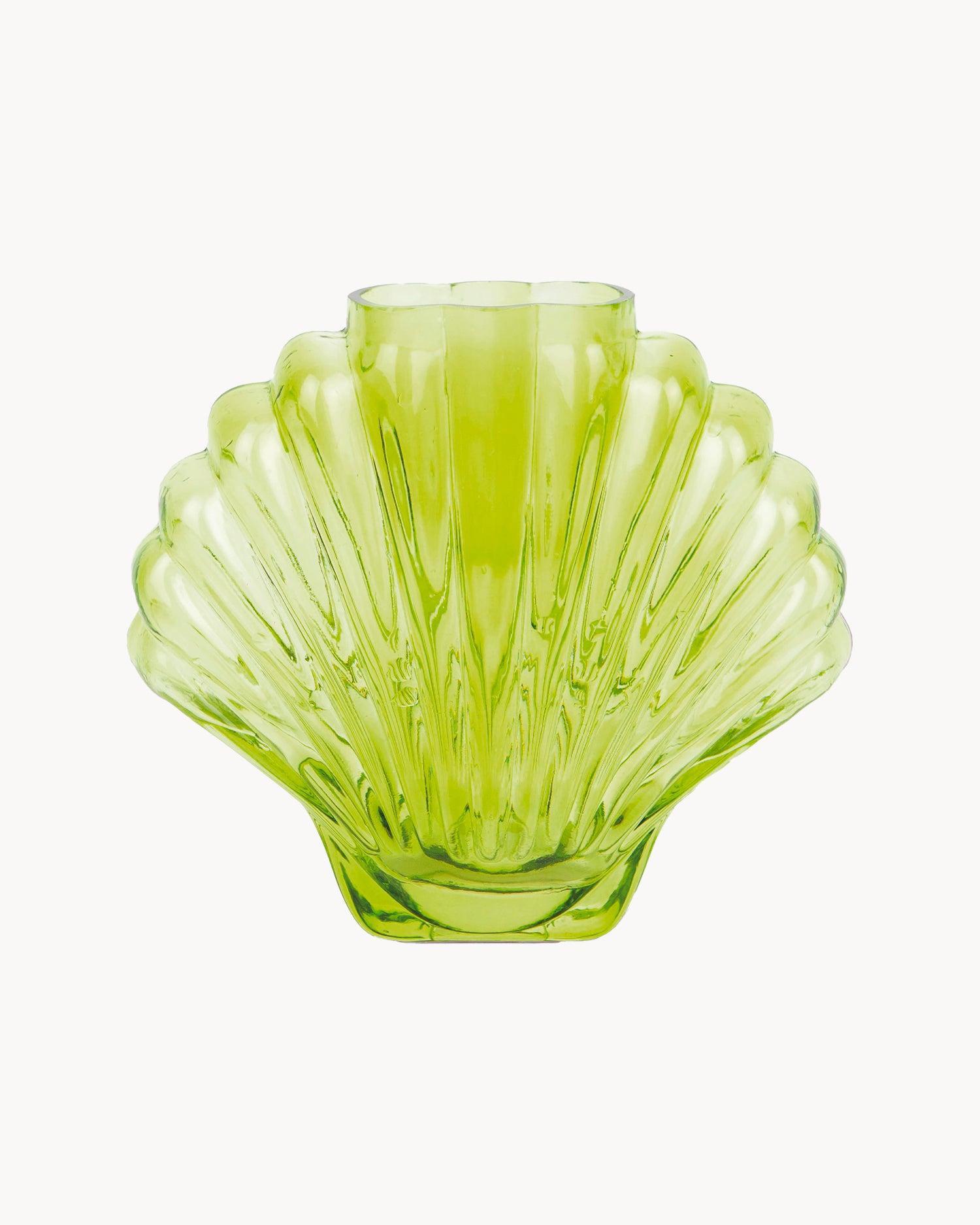 Vaso in vetro fatto a mano Seashell
