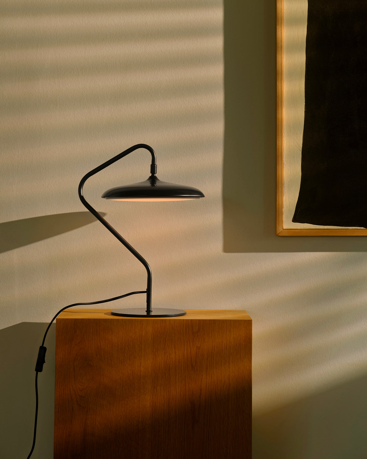 Lampada da tavolo in metallo Artist