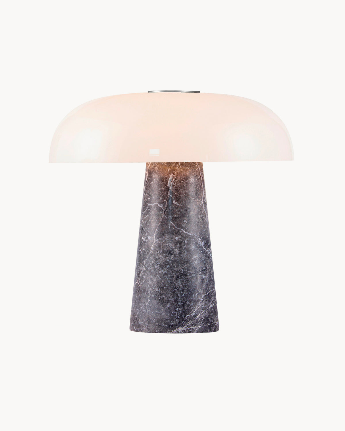 Lampada da tavolo in marmo e vetro Glossy