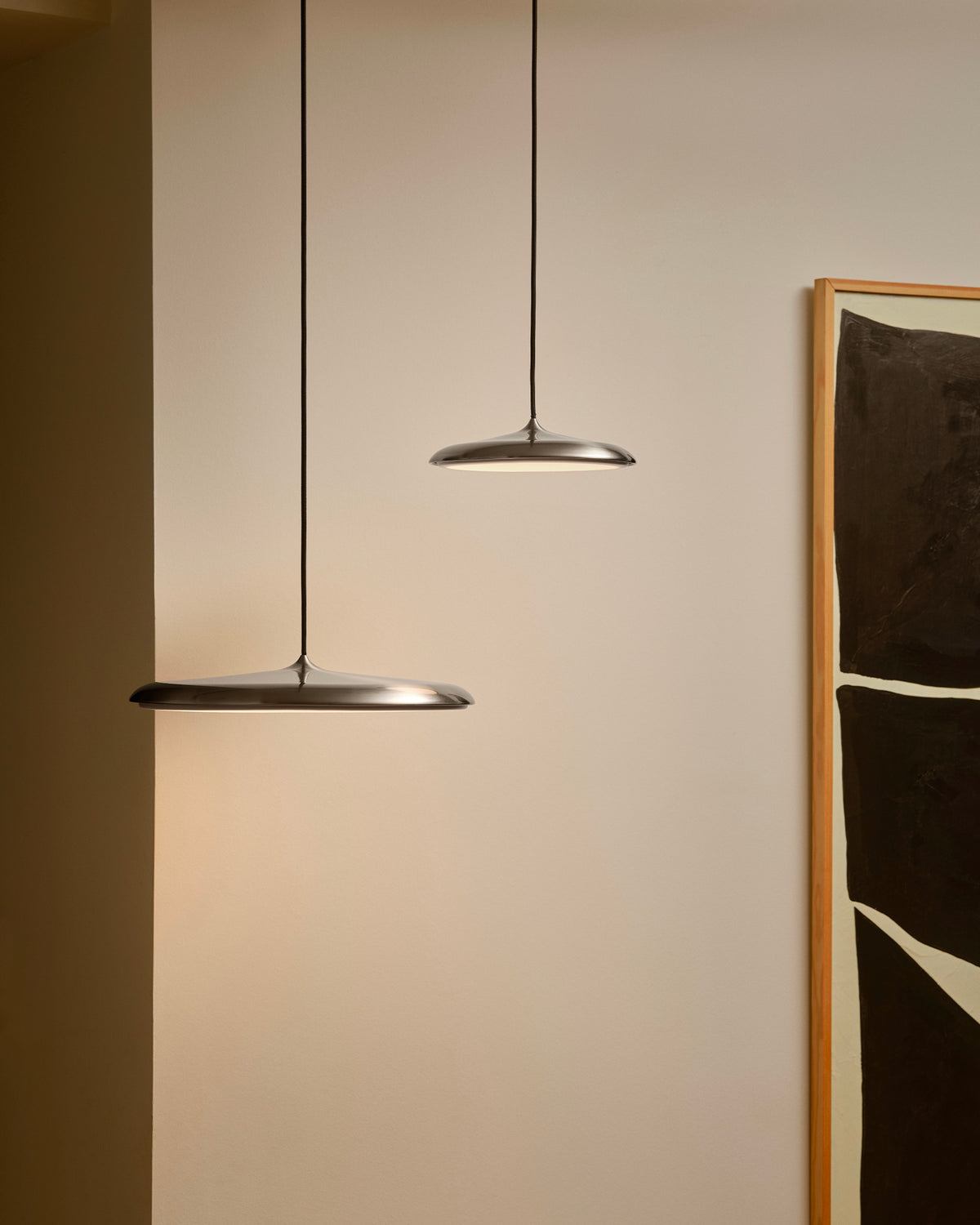 Lampada a sospensione in metallo Artist