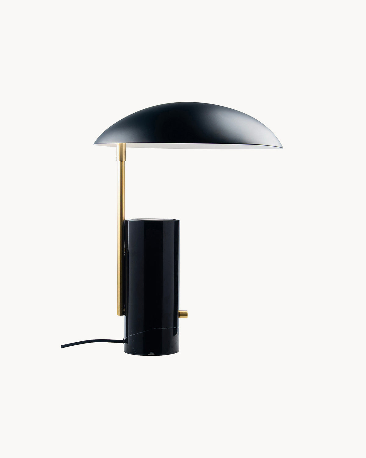Lampada da tavolo in marmo e metallo Mademoiselles