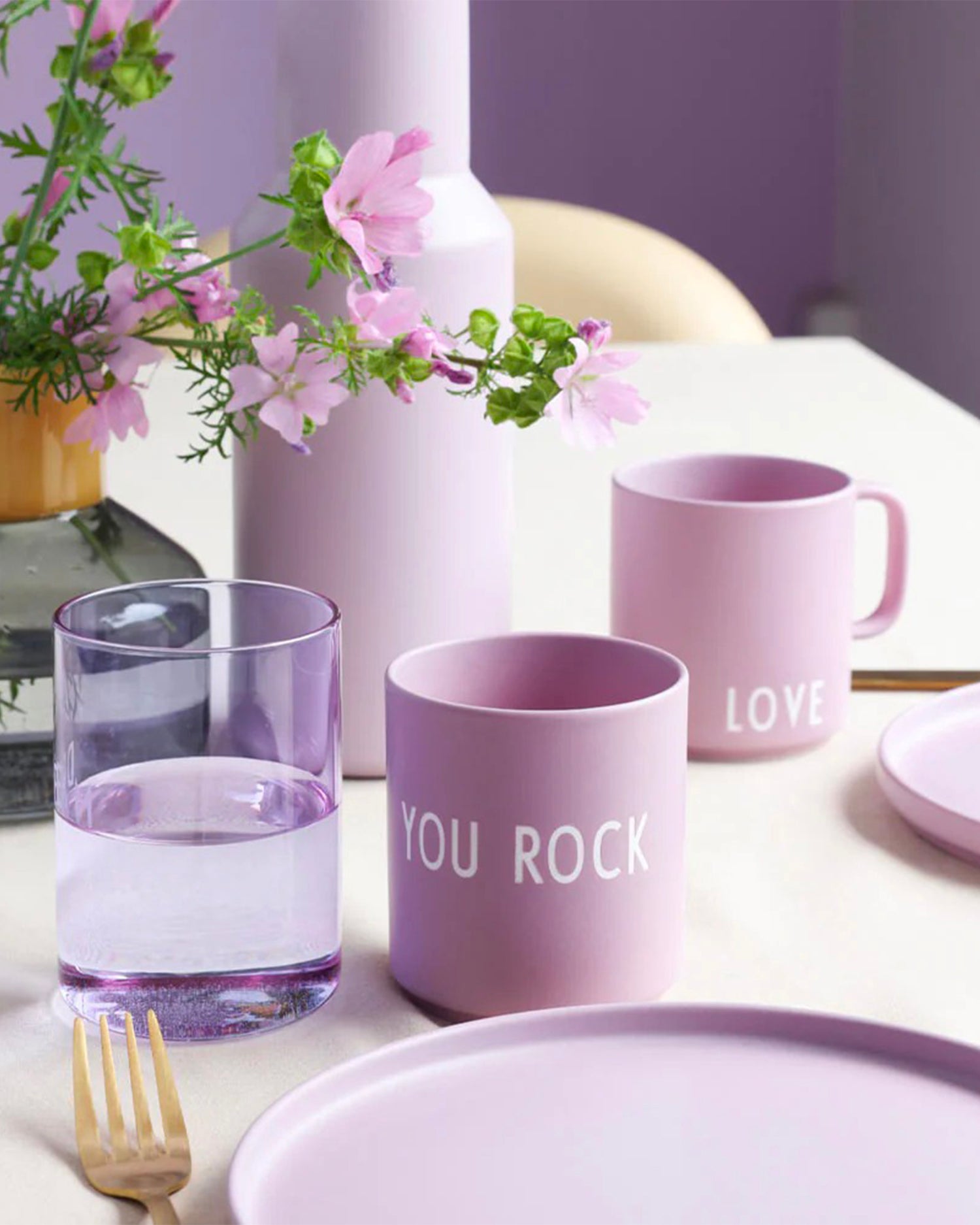 Tazza di design con scritta "You rock" Favourite
