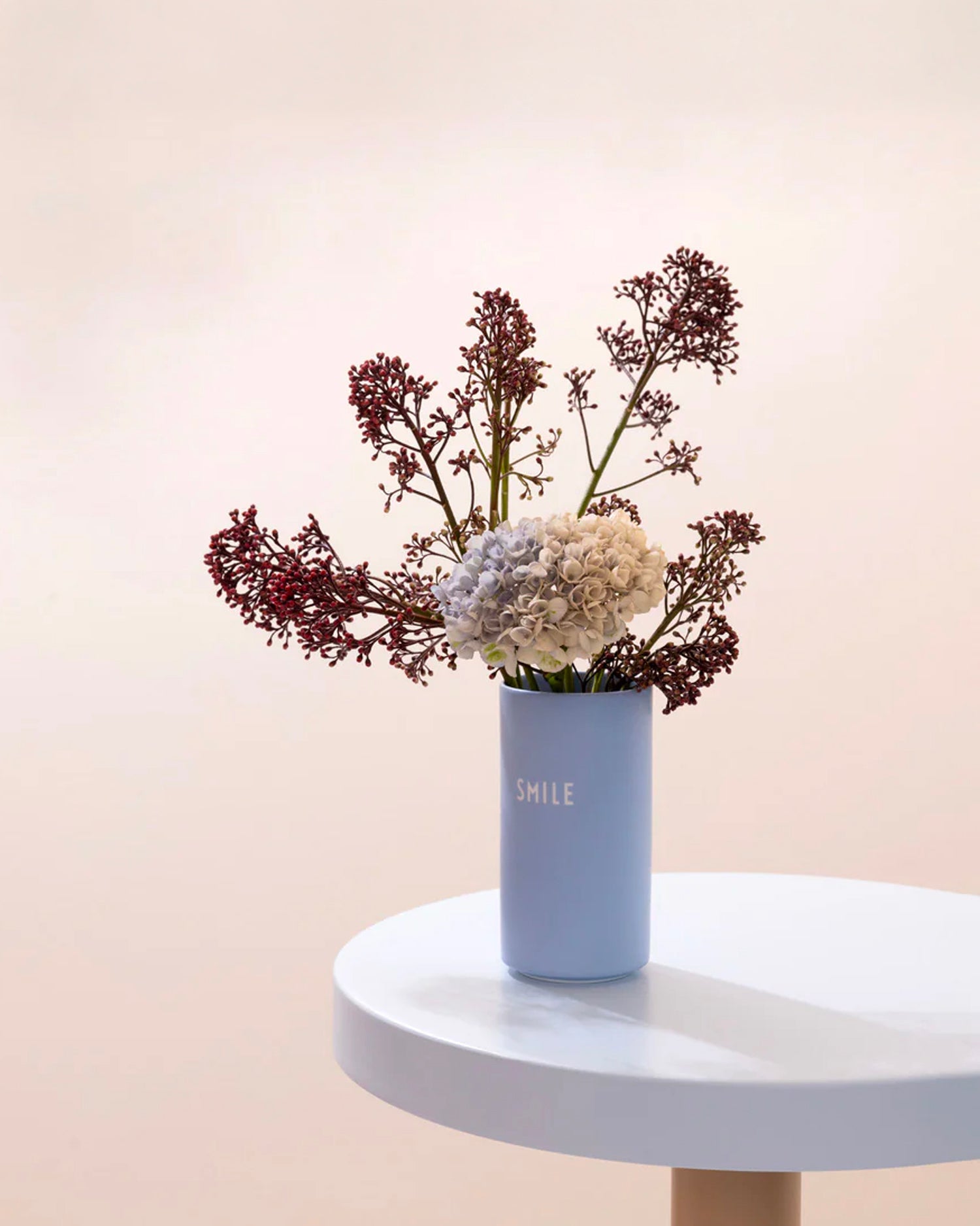 Vaso in porcellana con scritta "Smile" Favourite