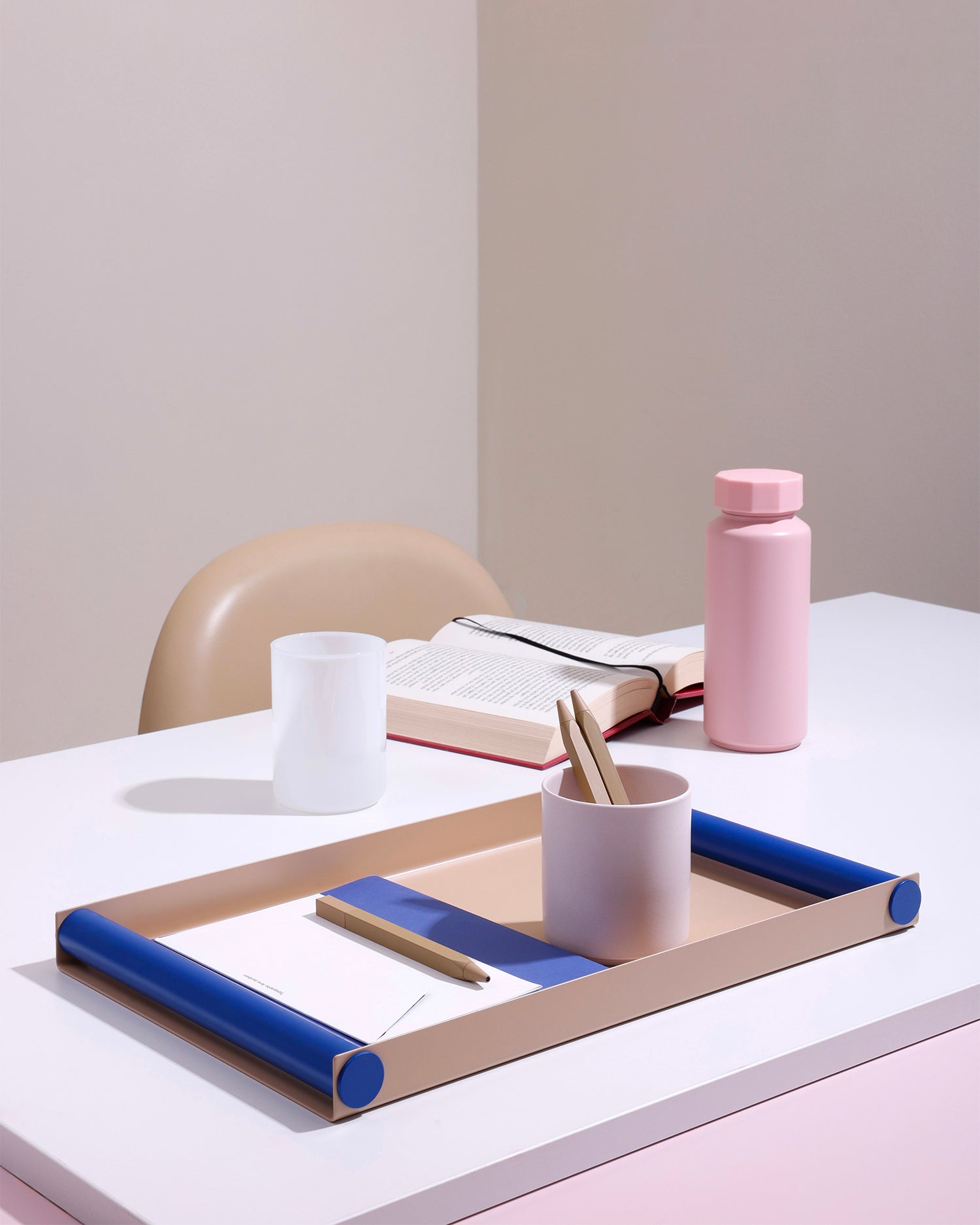 Vassoio decorativo in metallo Ray Large