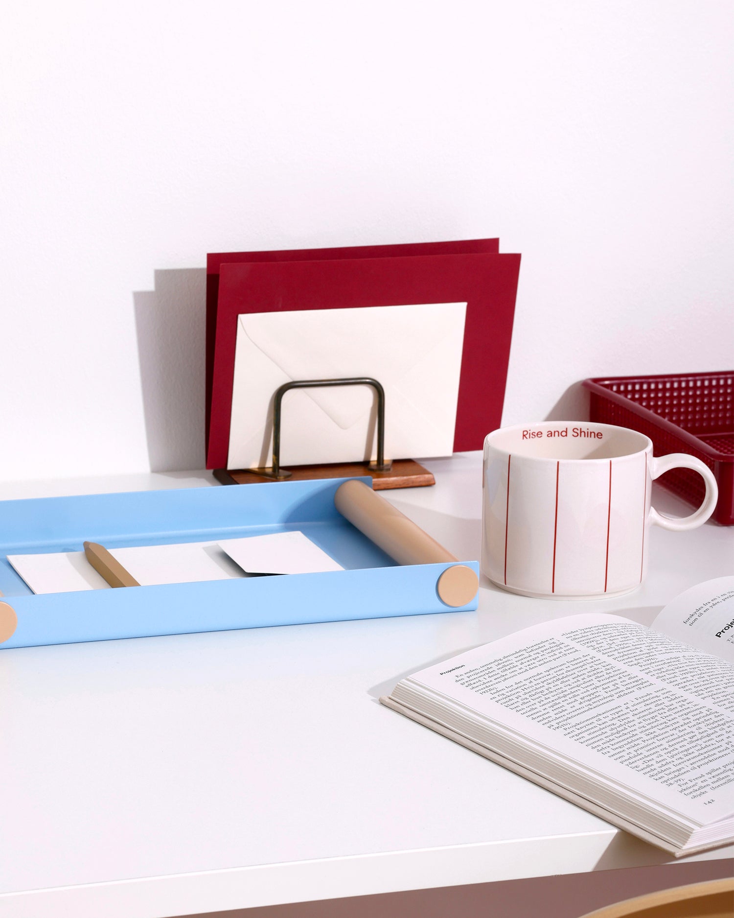 Tazza di design con scritta "Rise and Shine" Pyjamas Jumbo