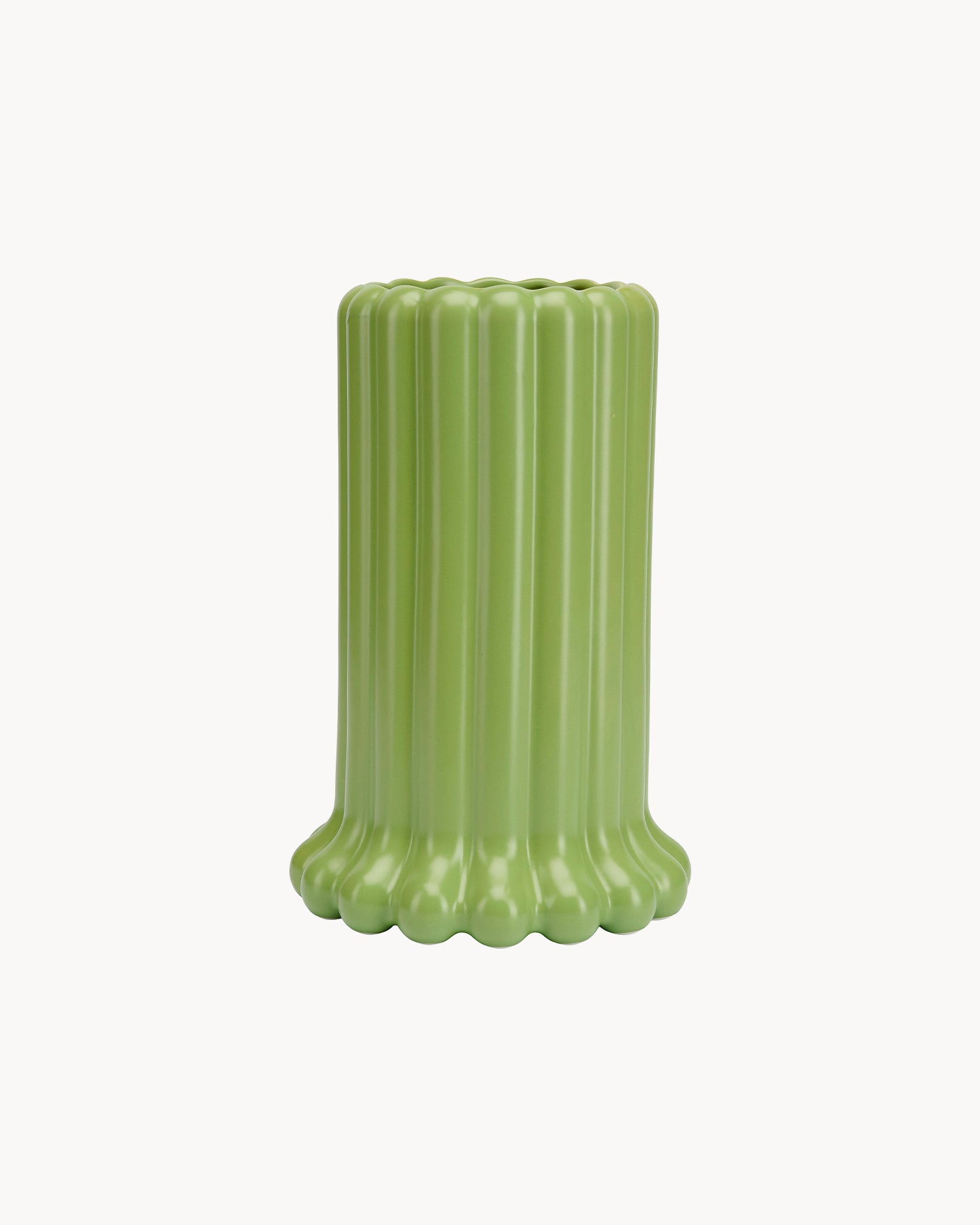 Vaso in porcellana Tubolar