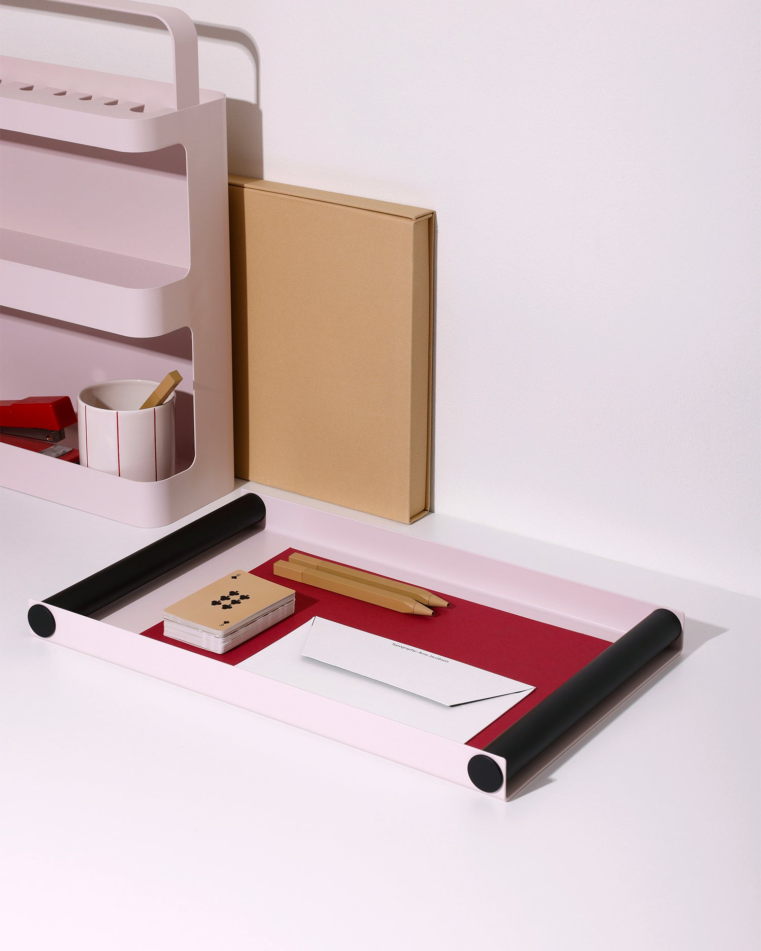 Vassoio decorativo in metallo Ray Large