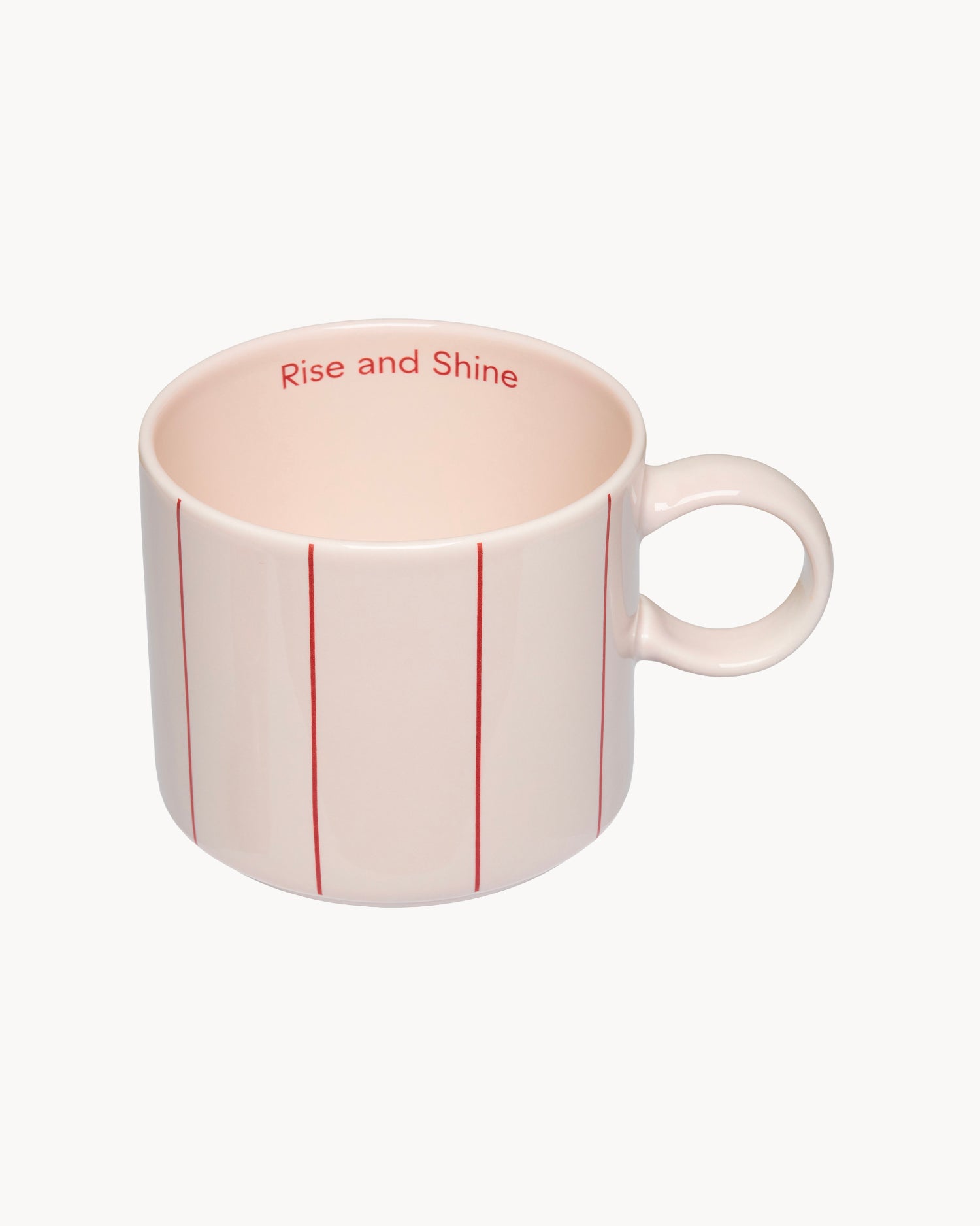 Tazza di design con scritta "Rise and Shine" Pyjamas Jumbo