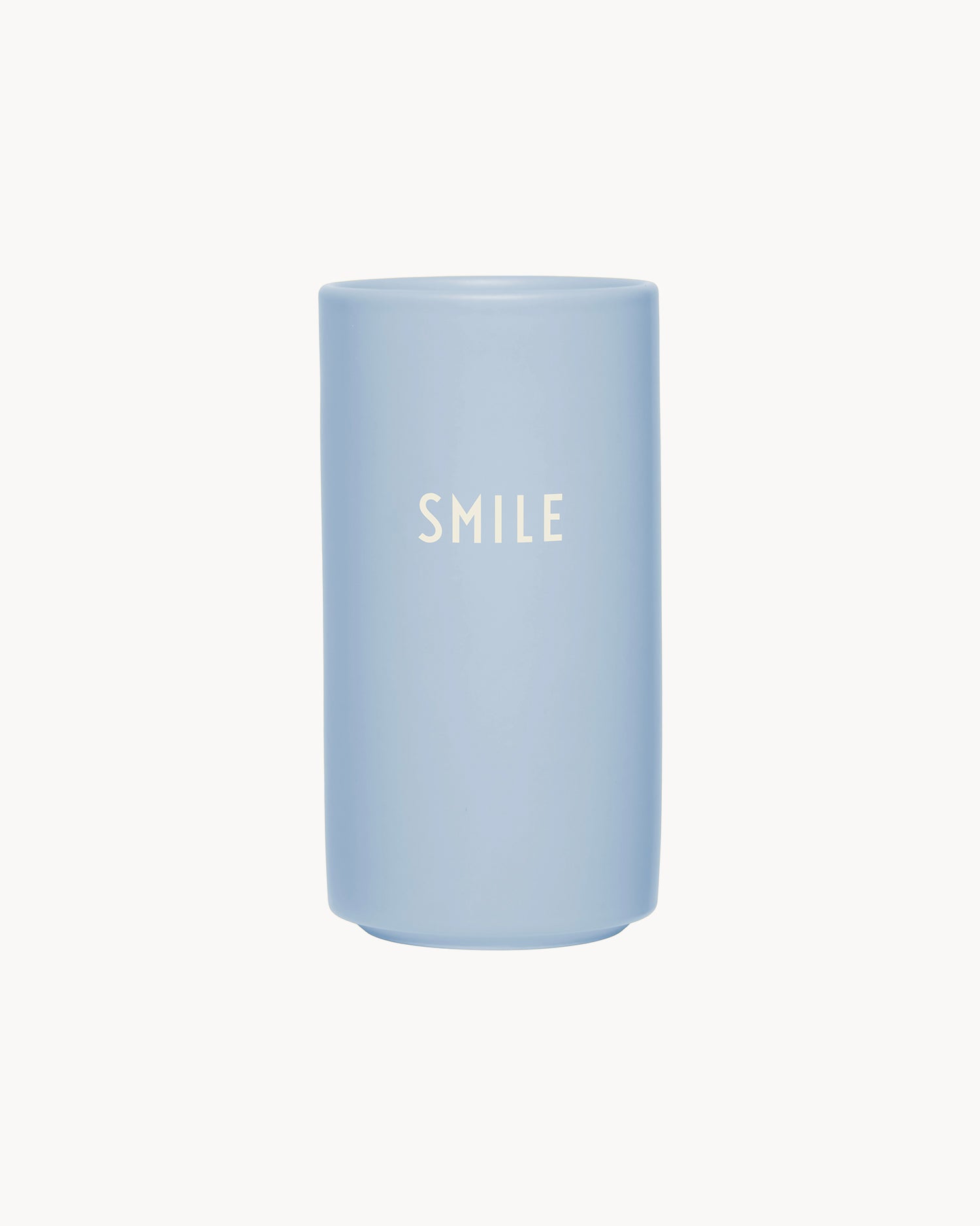 Vaso in porcellana con scritta "Smile" Favourite