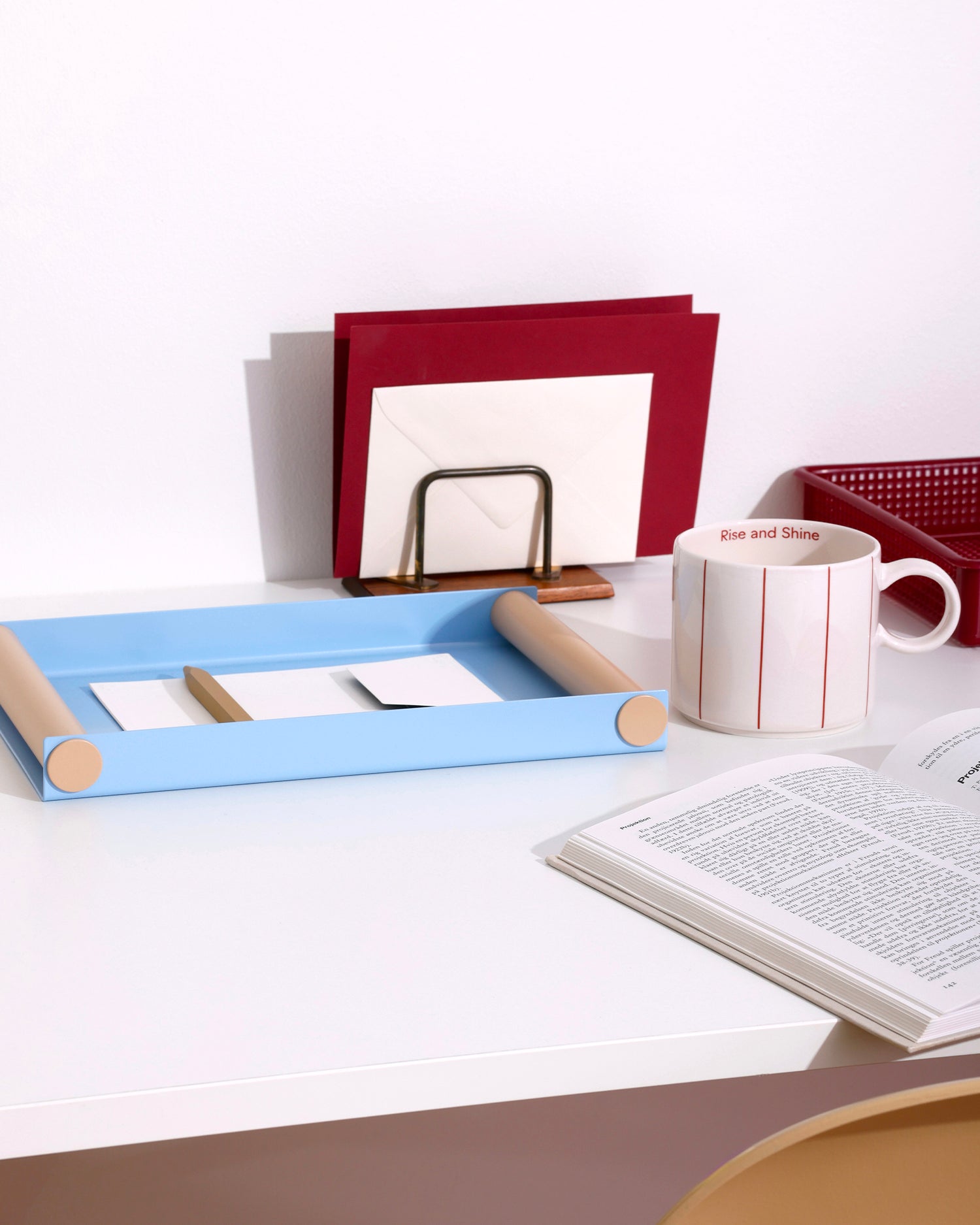 Vassoio decorativo in metallo Ray