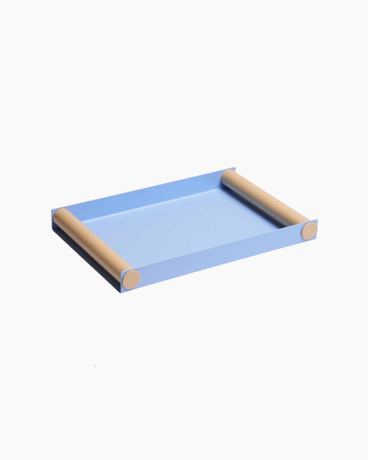 Vassoio decorativo in metallo Ray