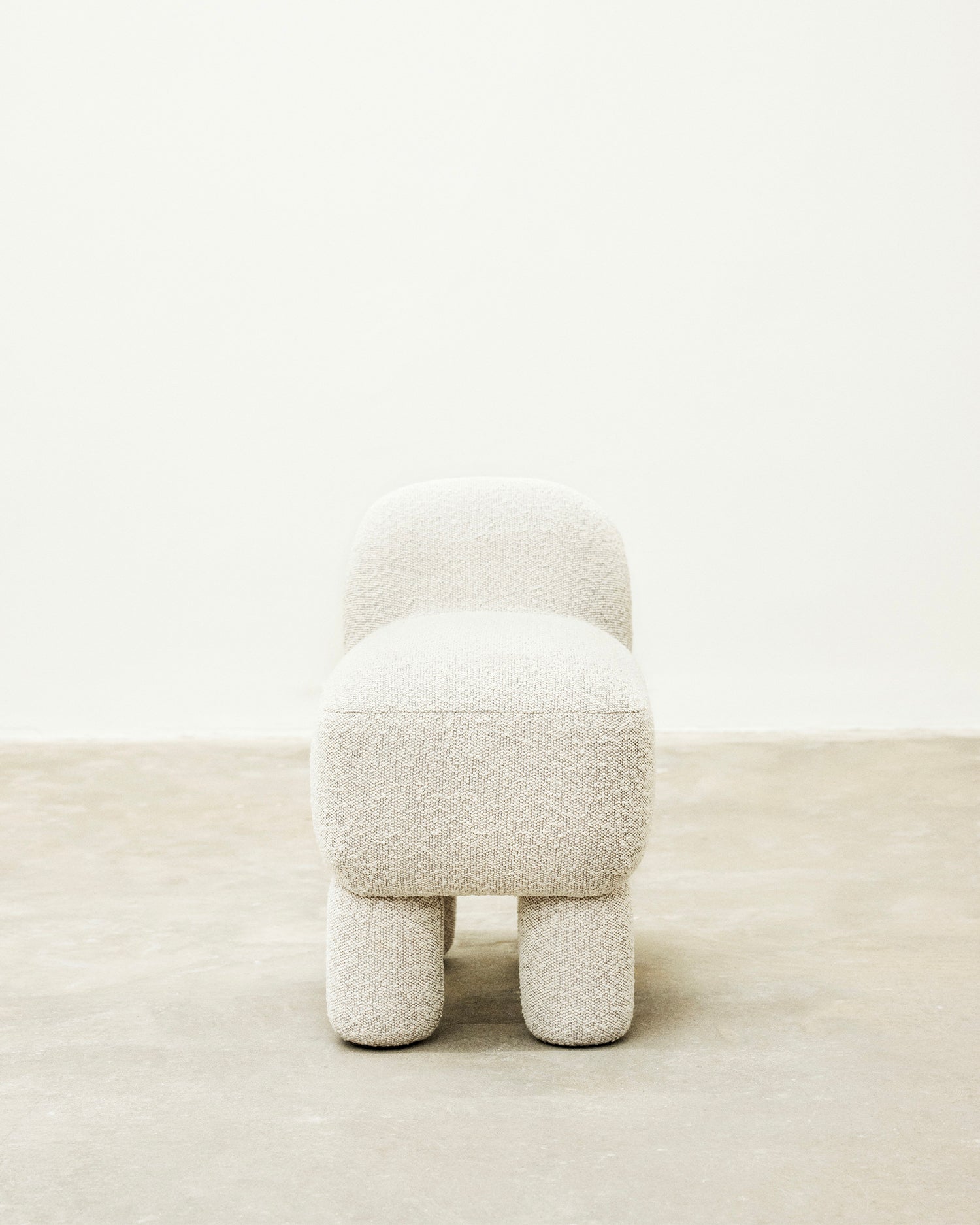 Pouf in tessuto Lulu