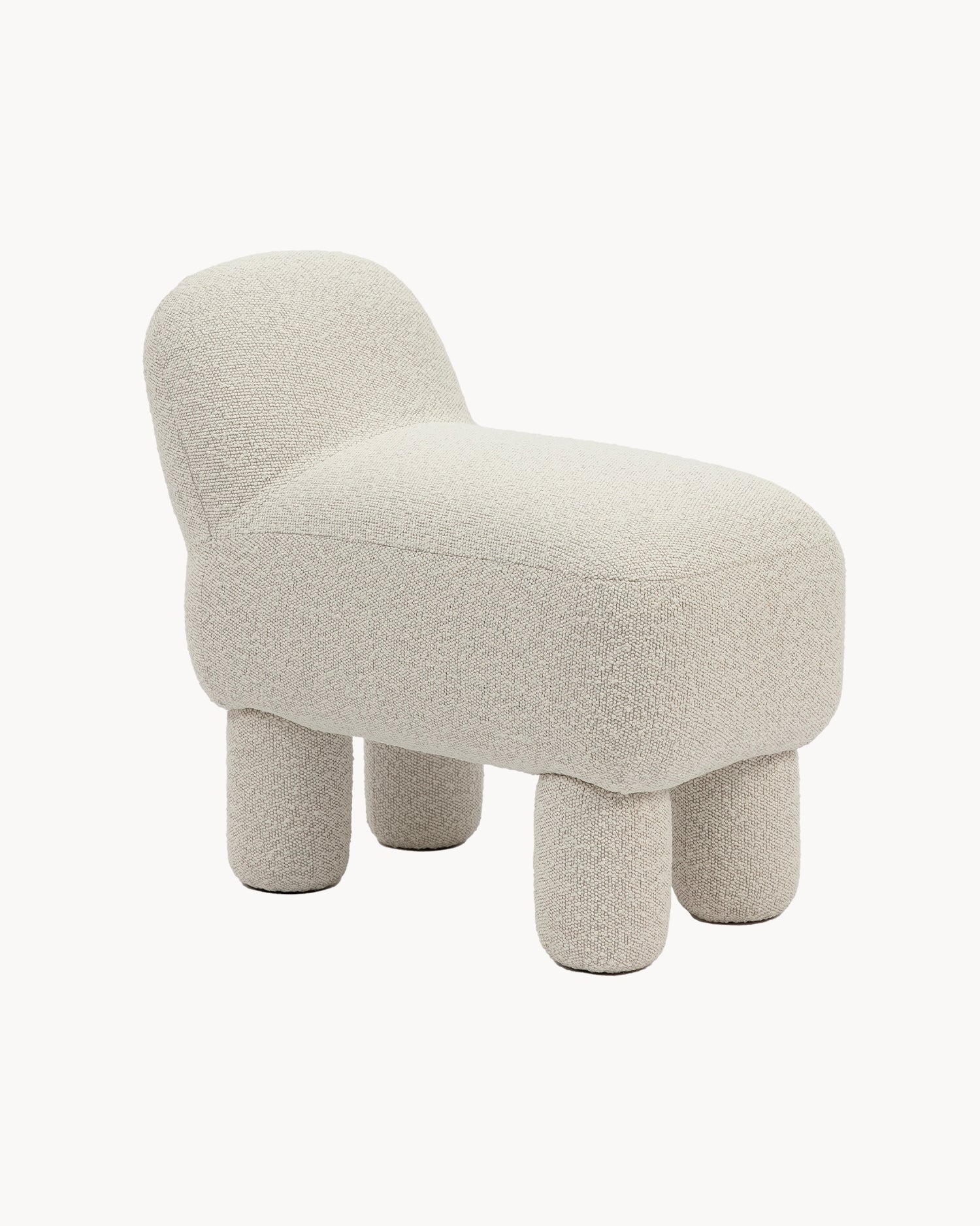 Pouf in tessuto Lulu