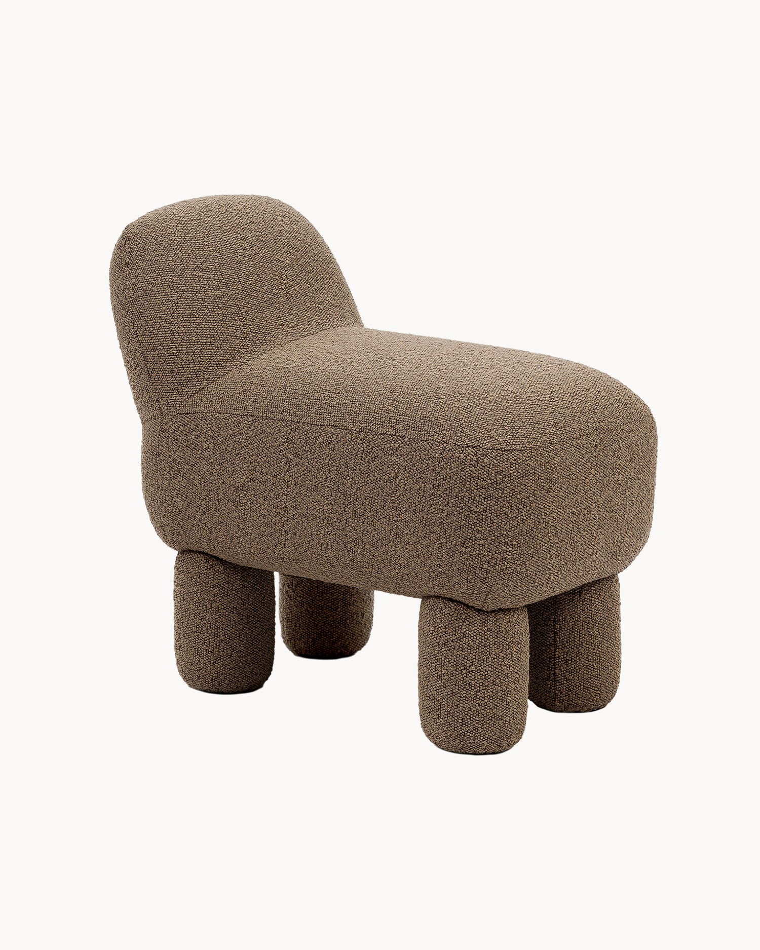 Pouf in tessuto Lulu