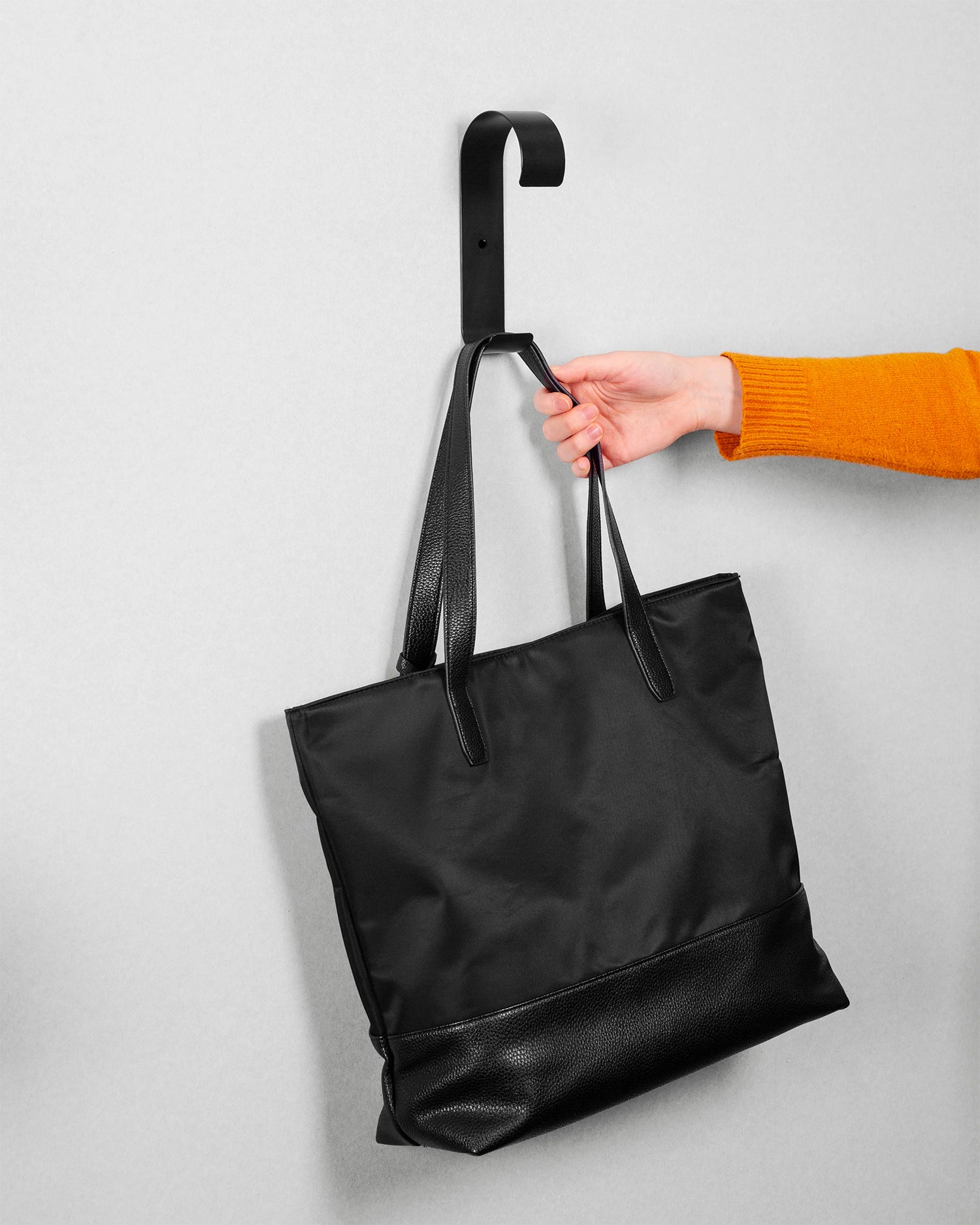 Set 2 appendiabiti da parete in metallo Cocò