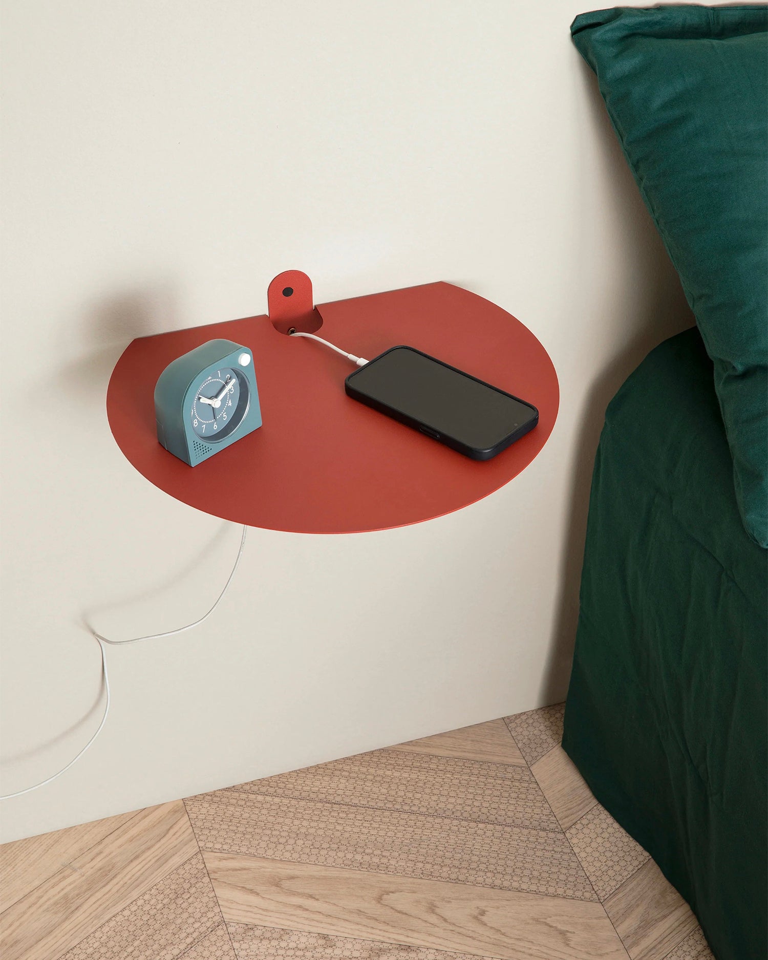 Set 2 mensole in metallo Point