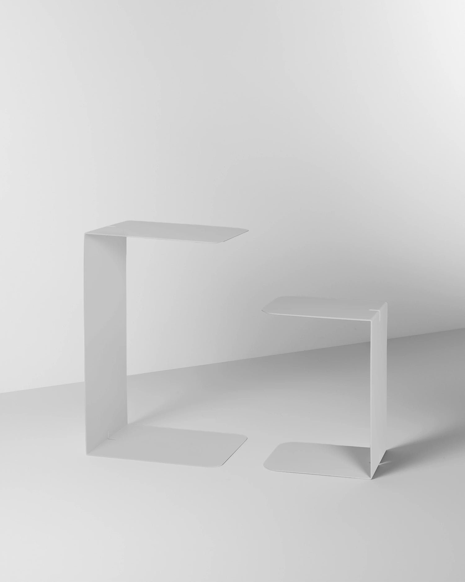 Tavolino multifunzione in metallo Double