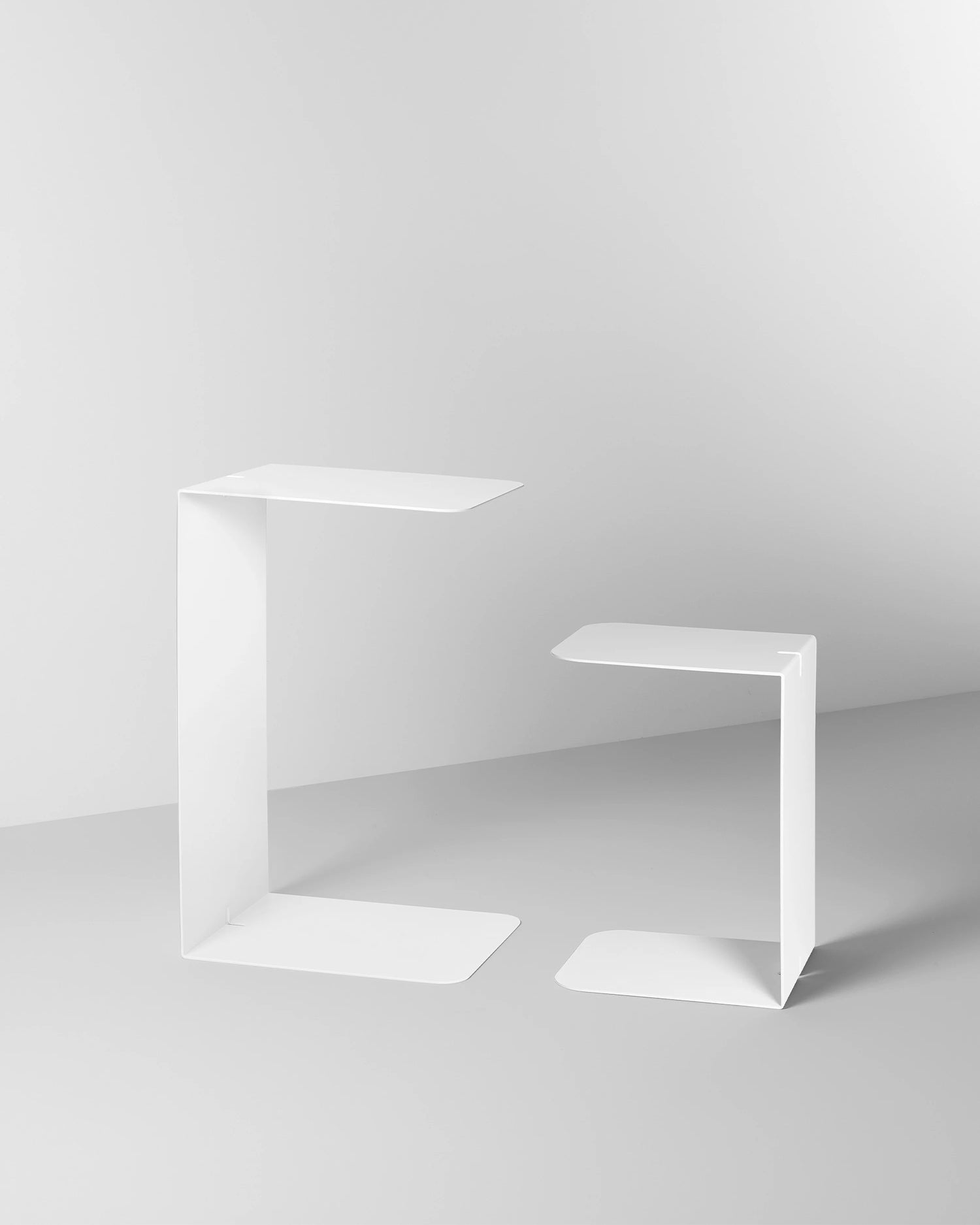 Tavolino multifunzione in metallo Double