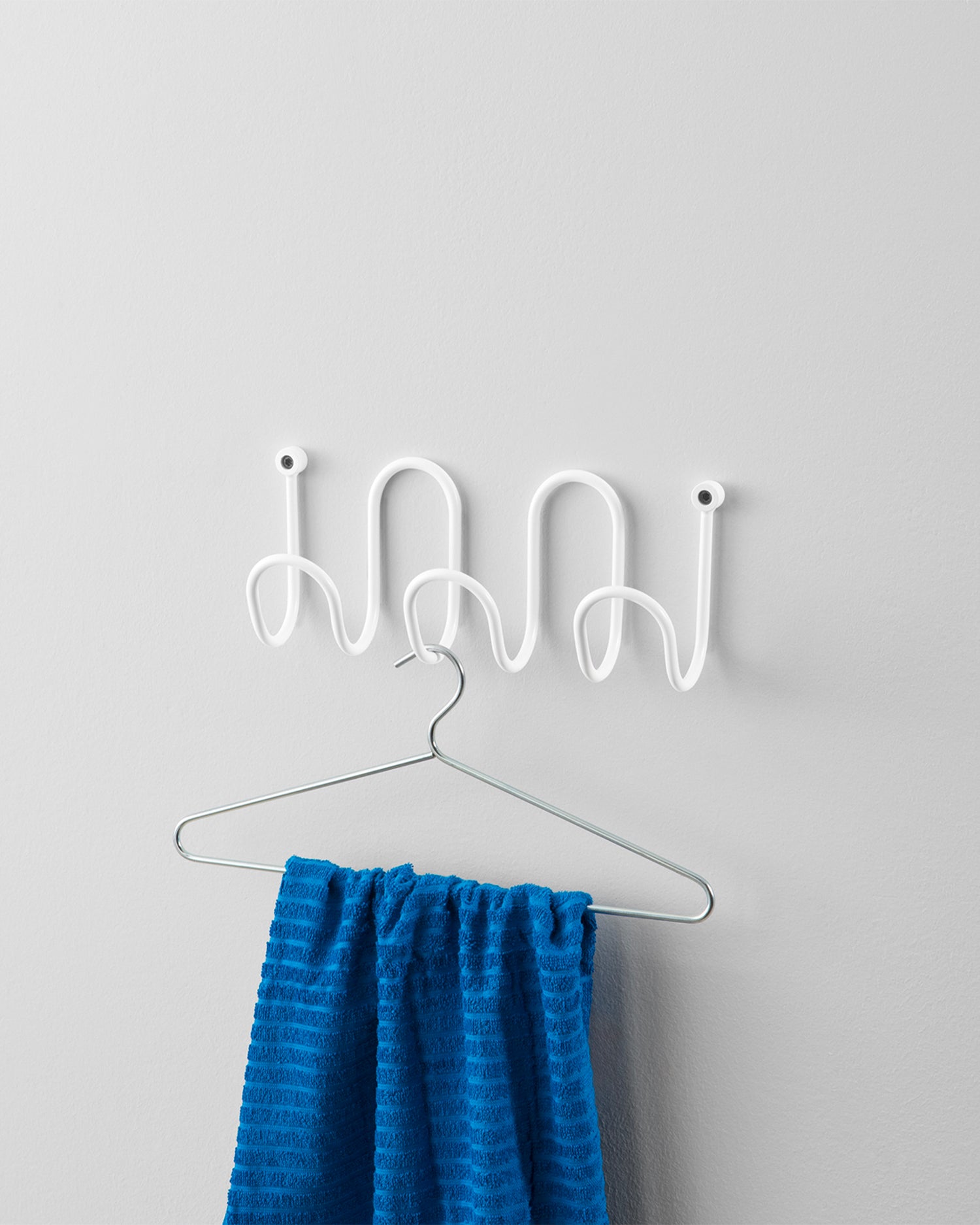 Appendiabiti da parete in metallo Molly