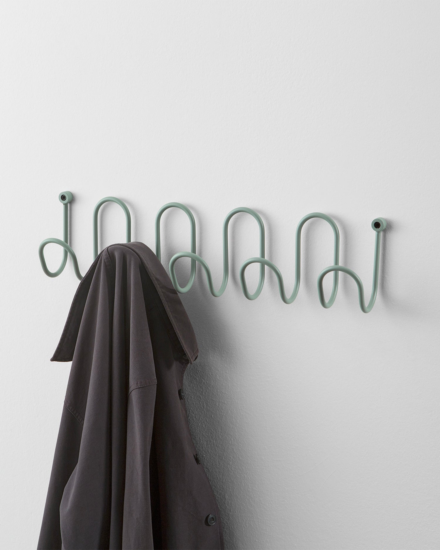 Appendiabiti da parete in metallo Molly