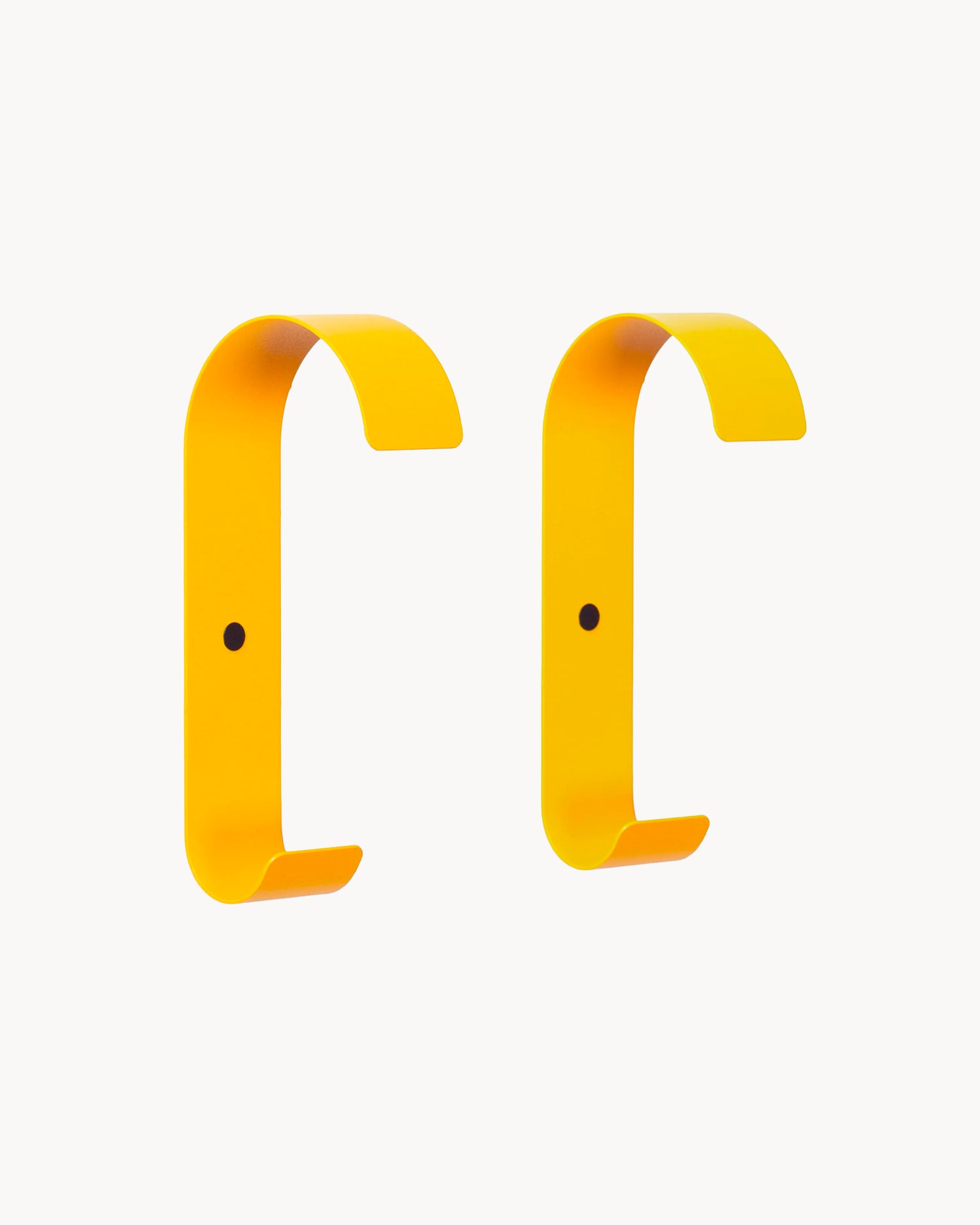 Set 2 appendiabiti da parete in metallo Cocò