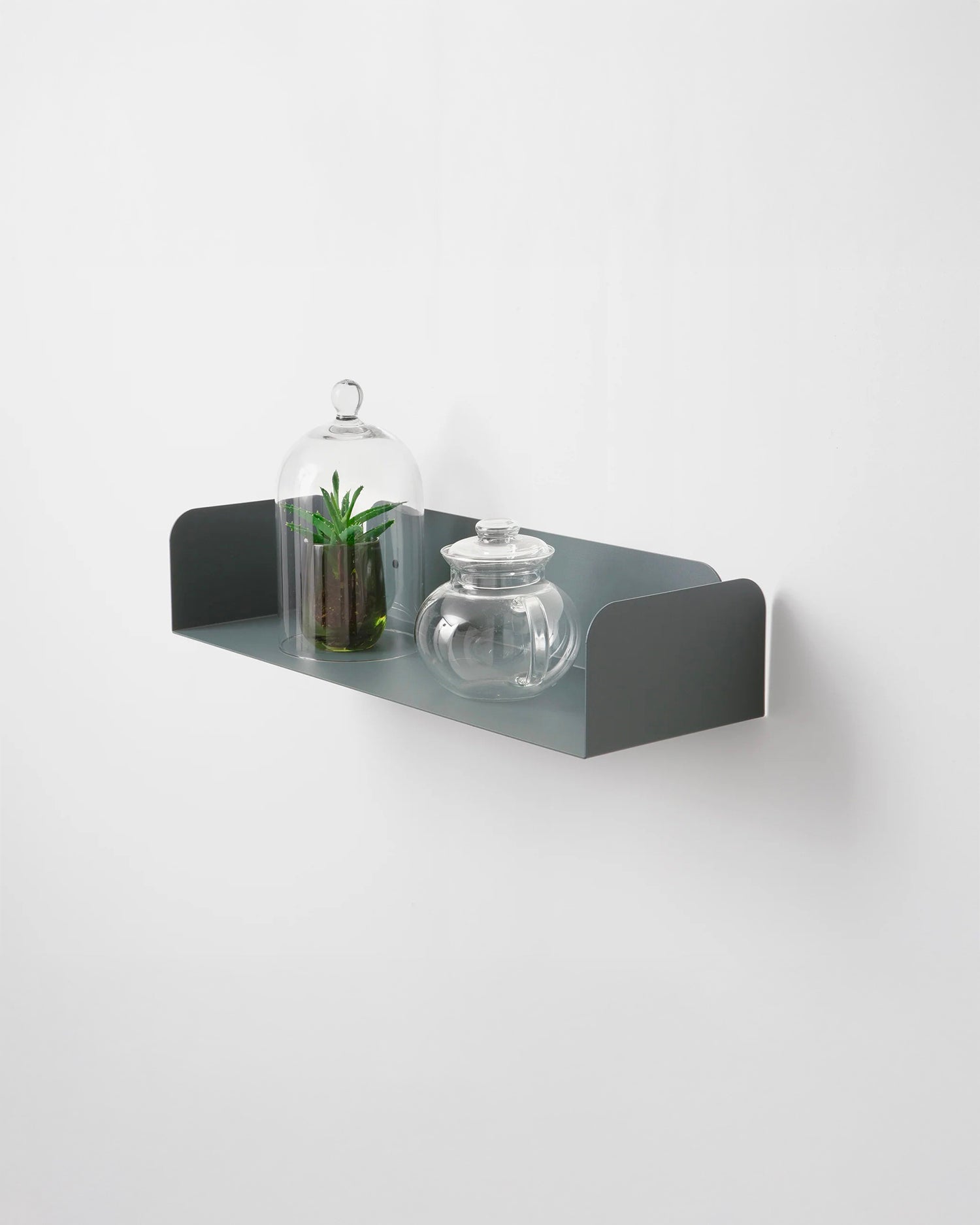 Mensola da parete in metallo Smarty, 13 colori disponibili