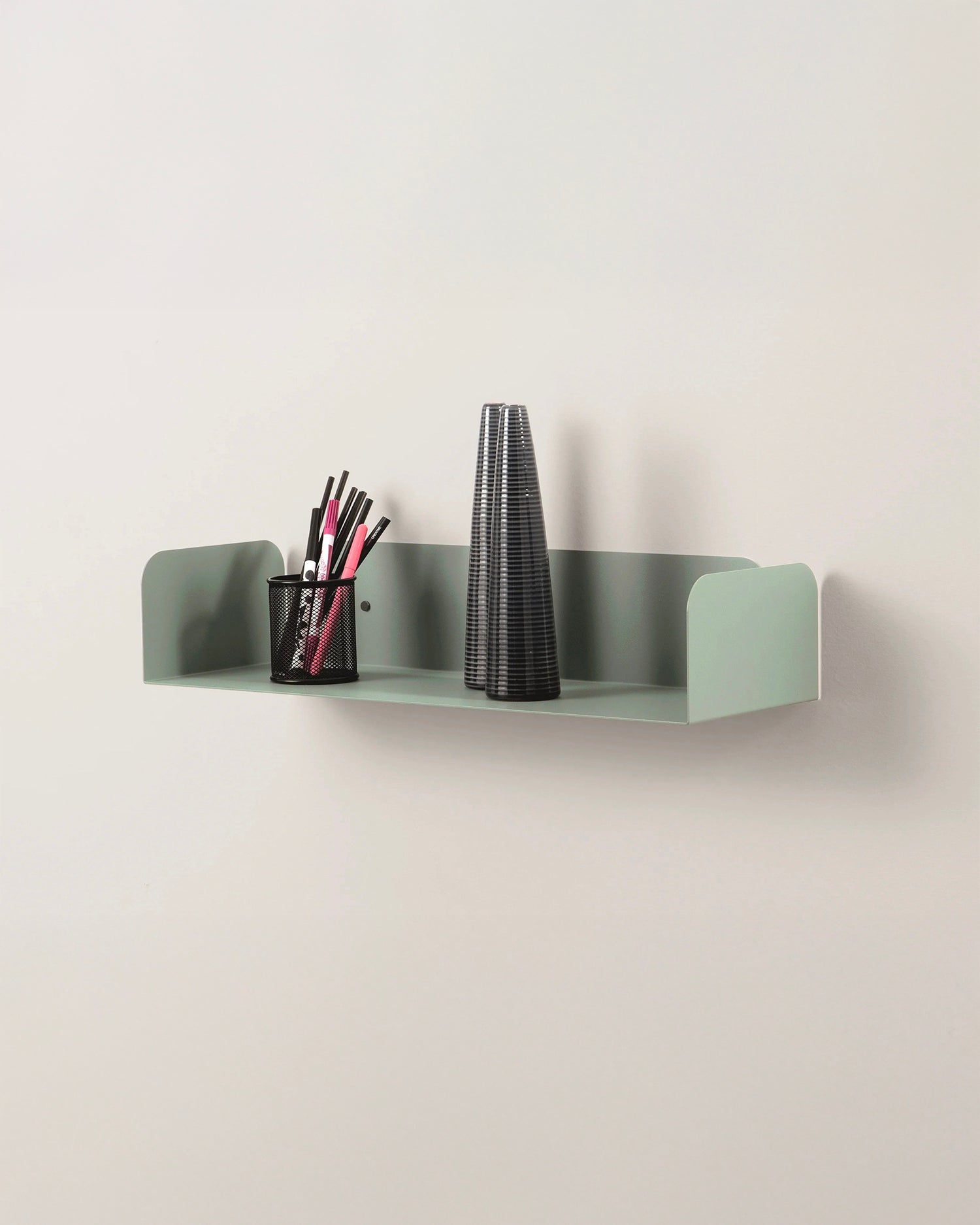 Mensola da parete in metallo Smarty, 13 colori disponibili