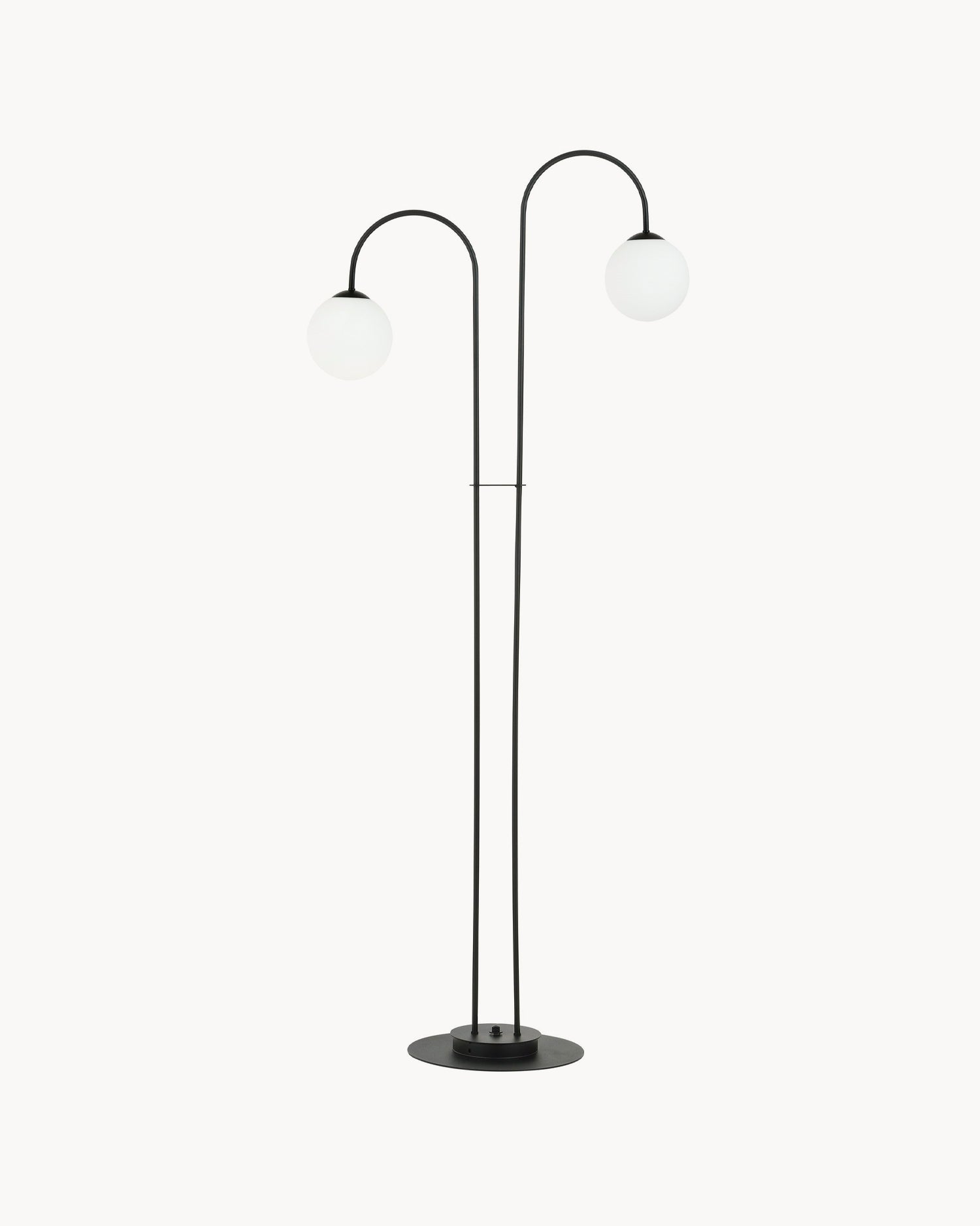 Lampada da terra Archi, bianca