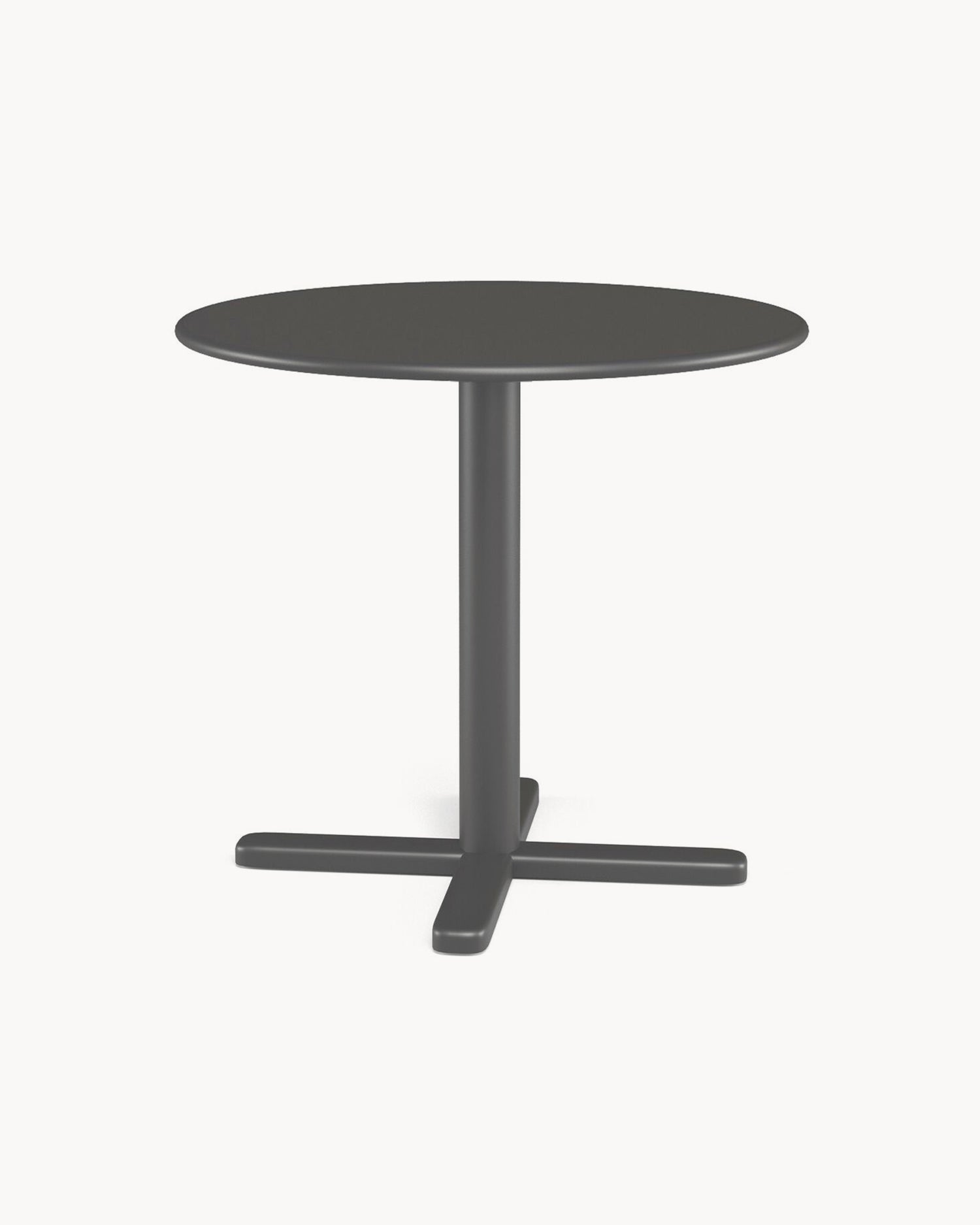 Tavolo rotondo da esterno piegevole in acciaio Darwin