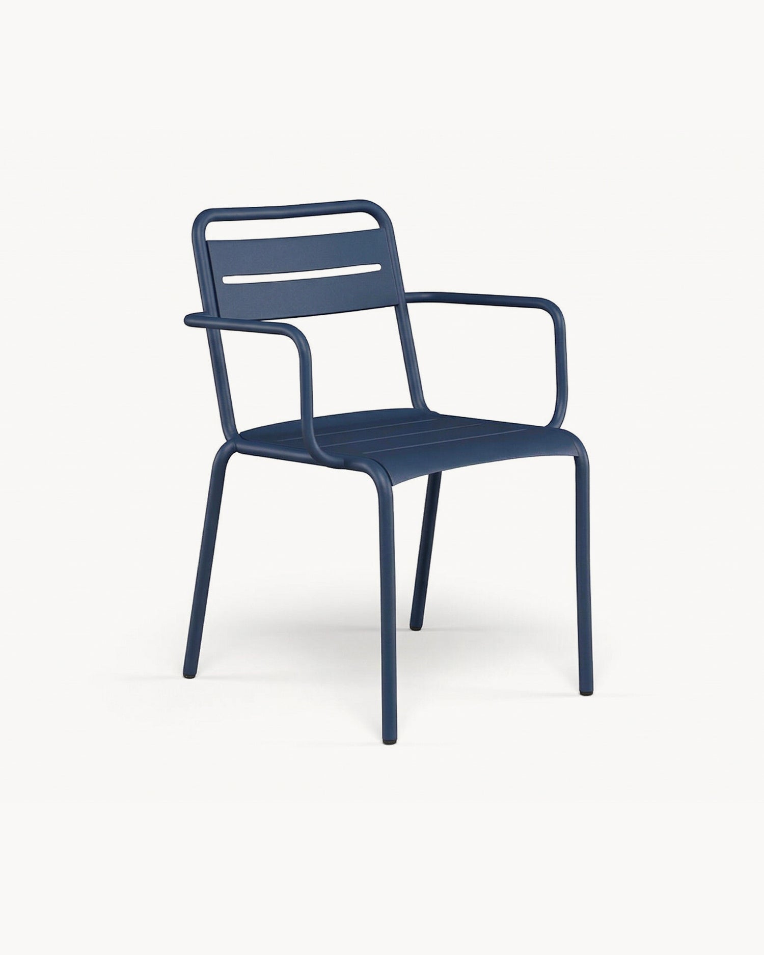 Set 2 sedie da esterno con braccioli in alluminio Star