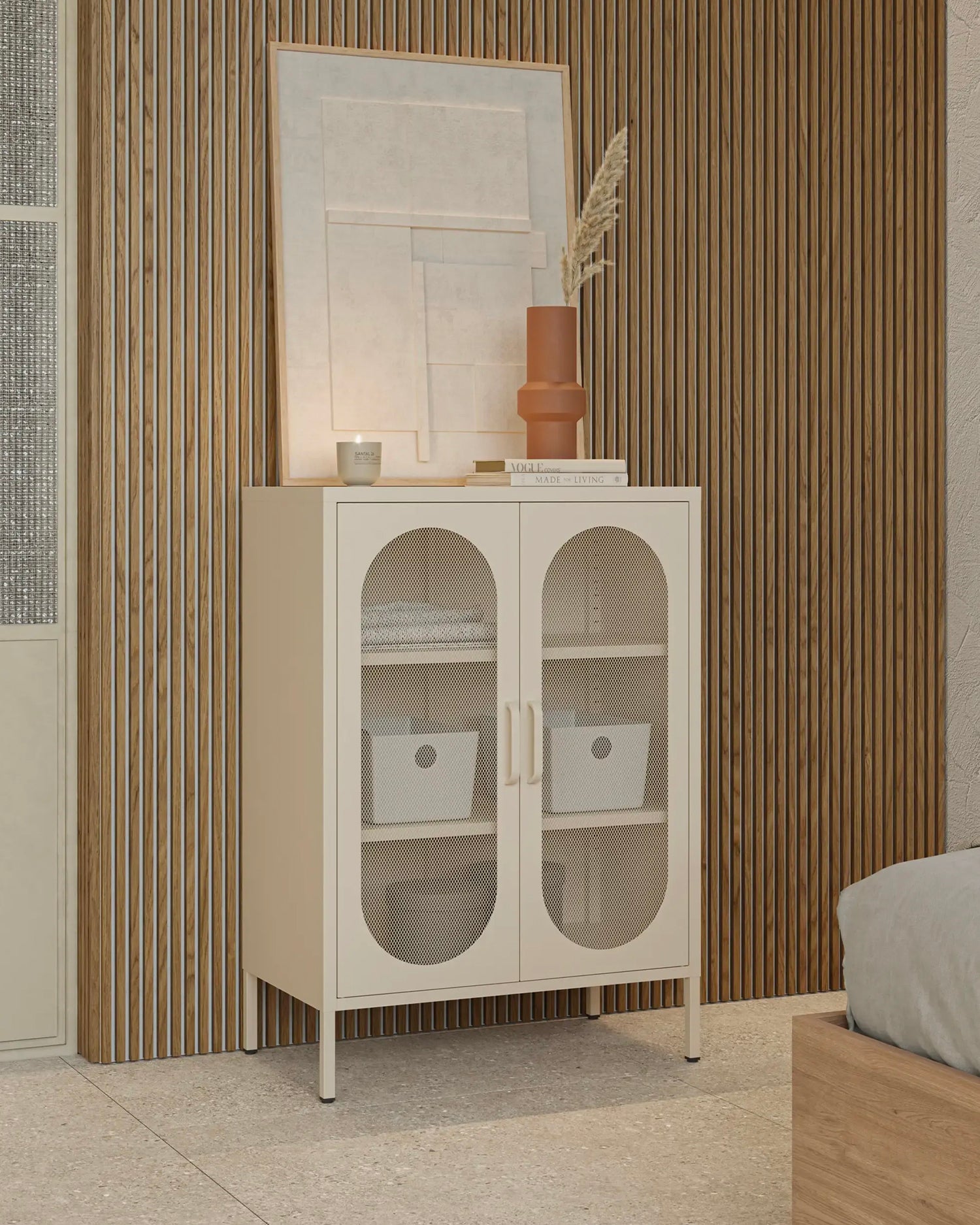 Credenza in metallo Diora