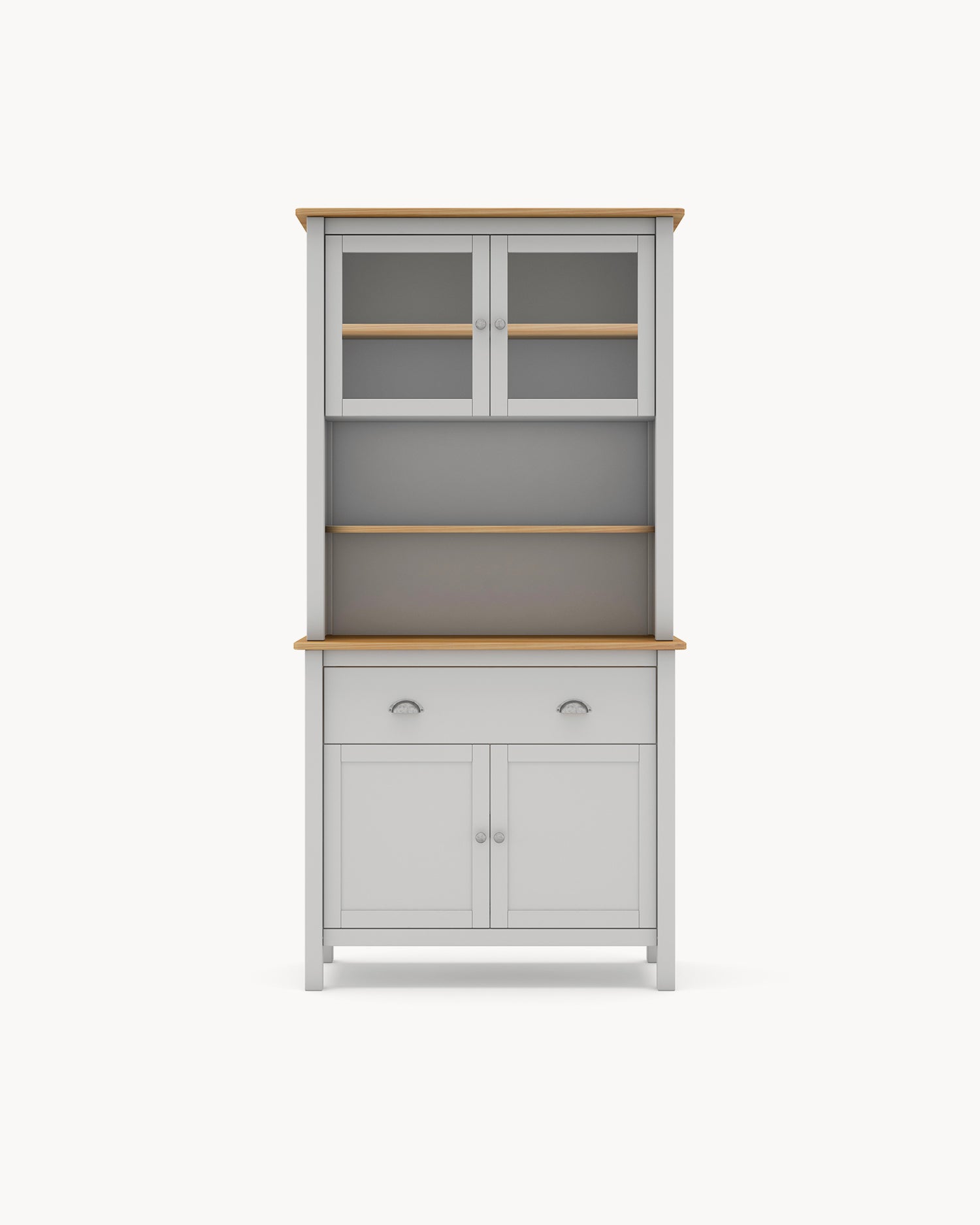 Credenza buffet in legno Misti - Legno/Vetro